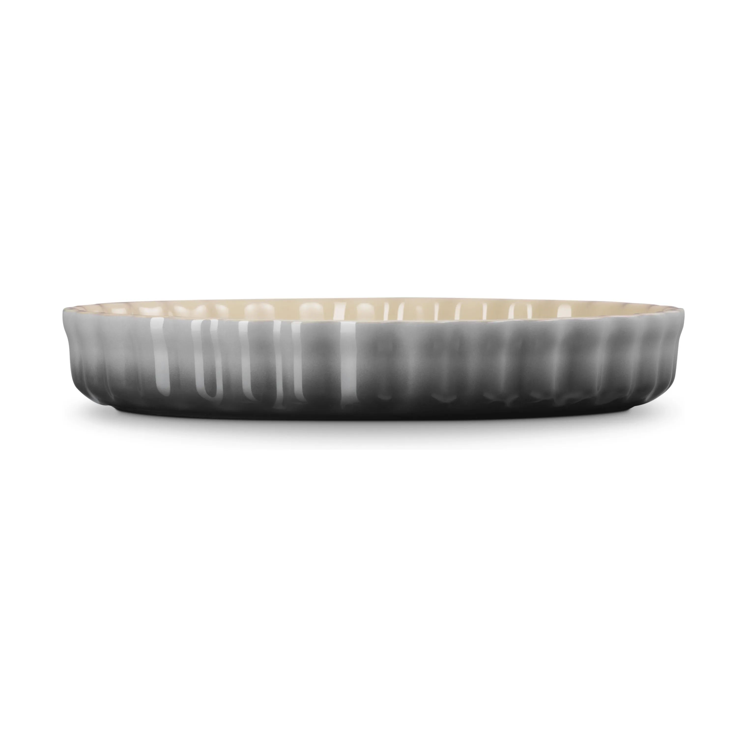 Le Creuset Tærteforme og fade Heritage Tærtefad i Flint, 28 cm, 3