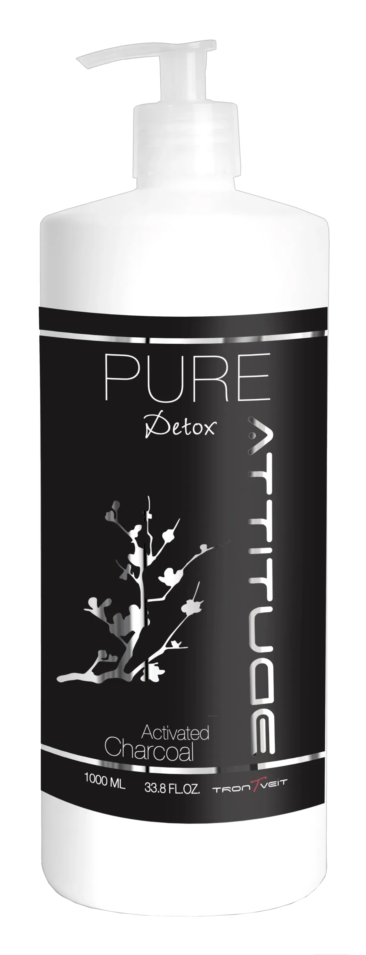 Trontveit Shampoo og hårpleje Pure Attitude Detox Shampoo i 1000 ml, 1