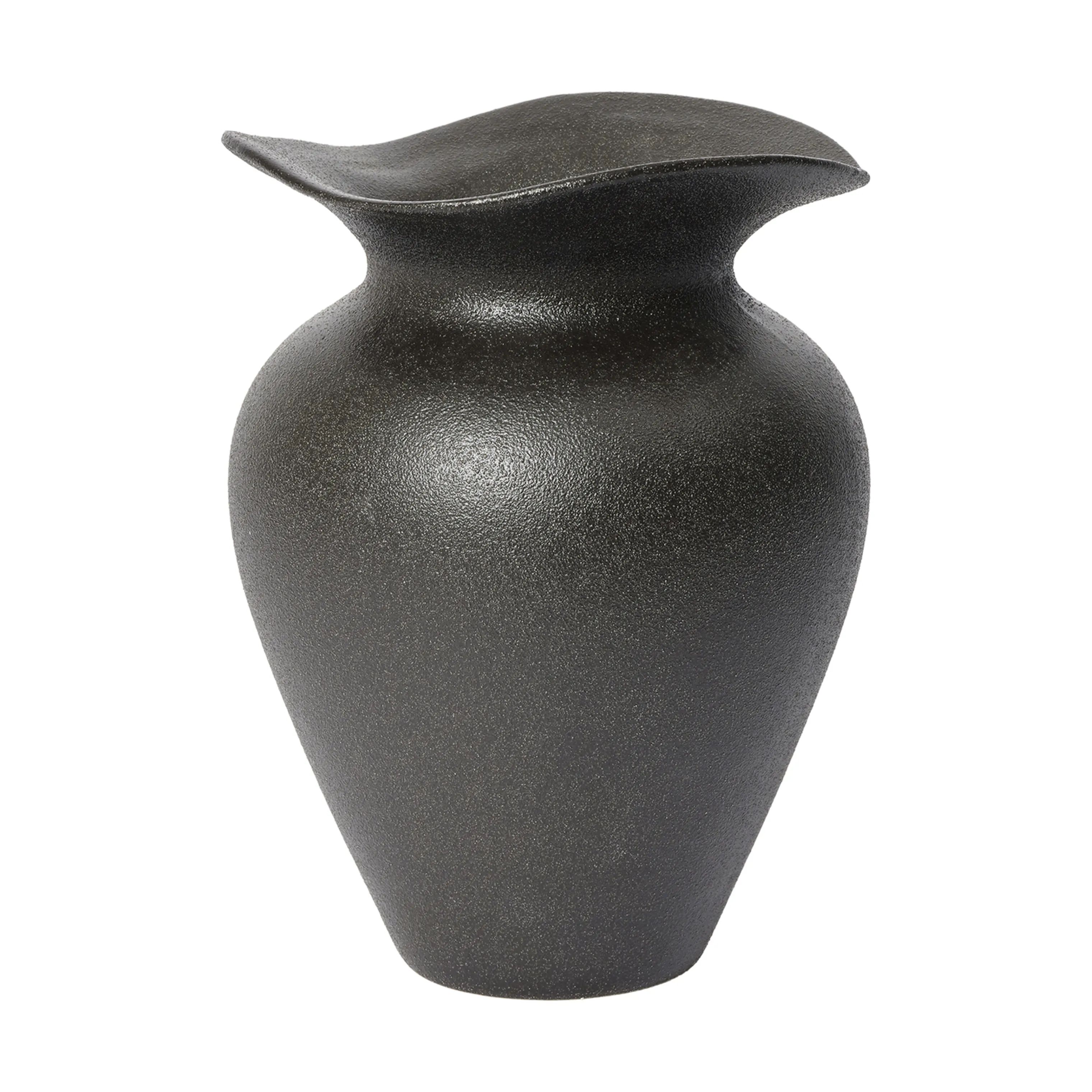 Broste Copenhagen Vaser Florentina Vase i Sort, H22,5 x Ø16 cm, 1