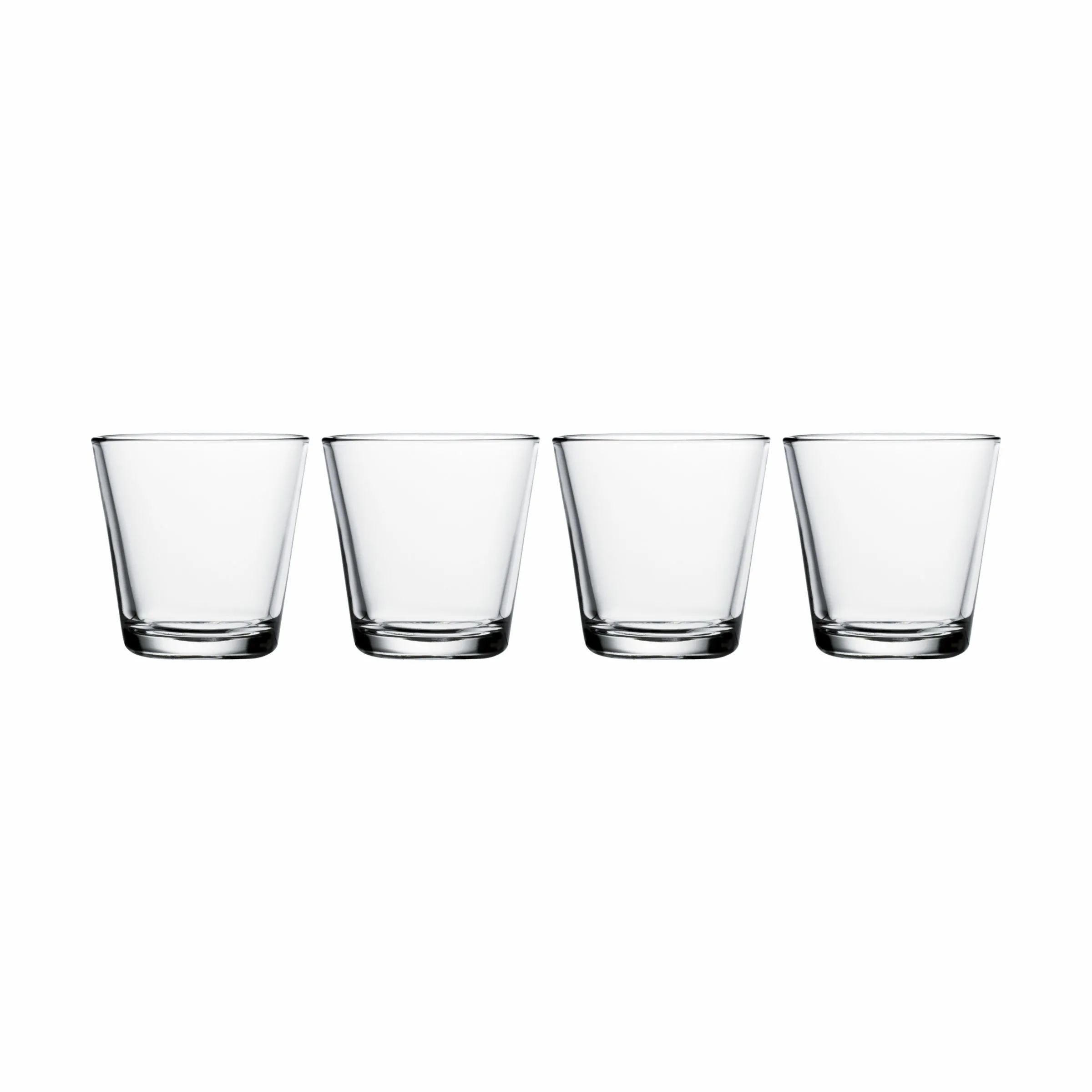 Iittala Vandglas Kartio Vandglas - 4 stk. i klar, 1
