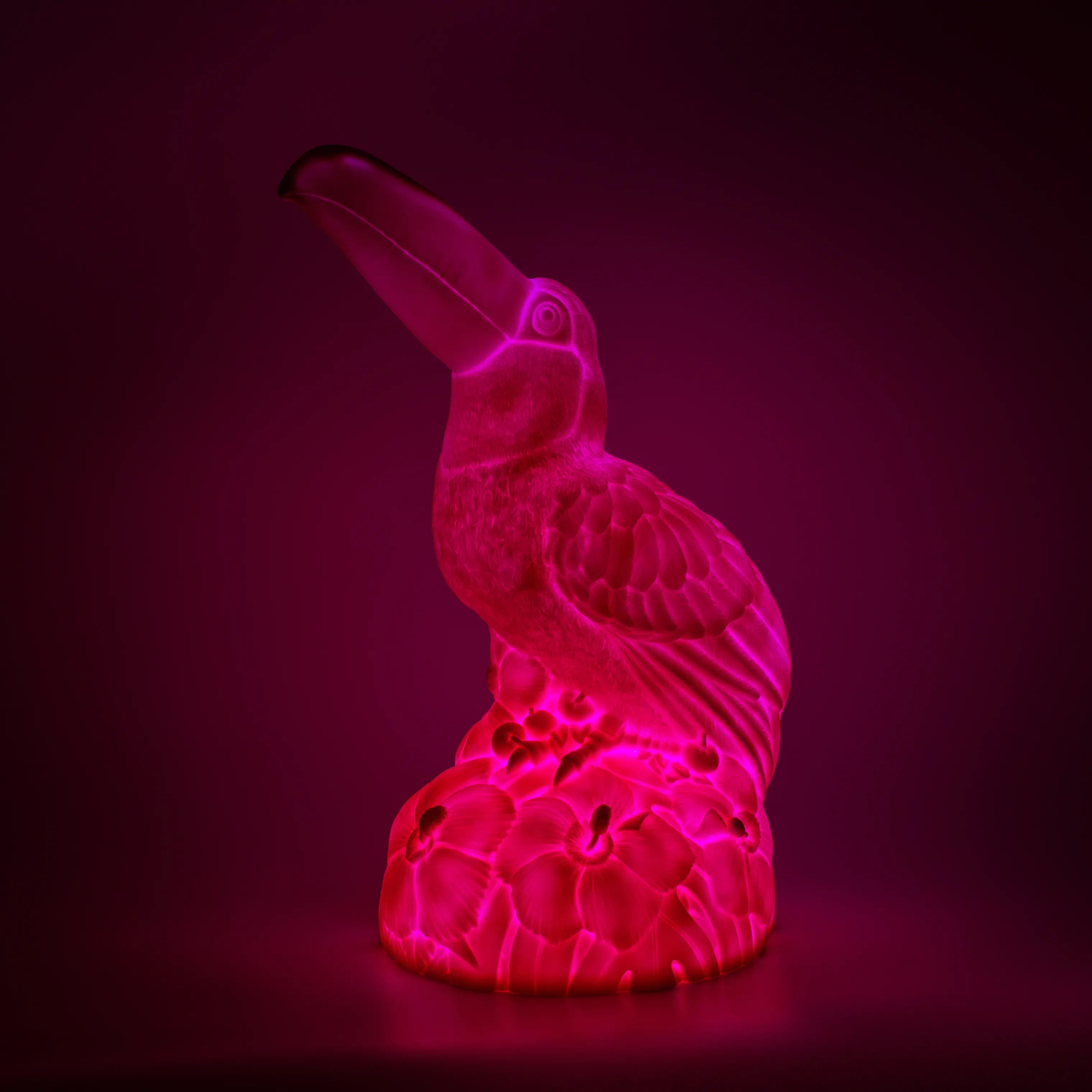 Goodnight Light LED-lamper Eden Toucan Lampe i Blush, 5