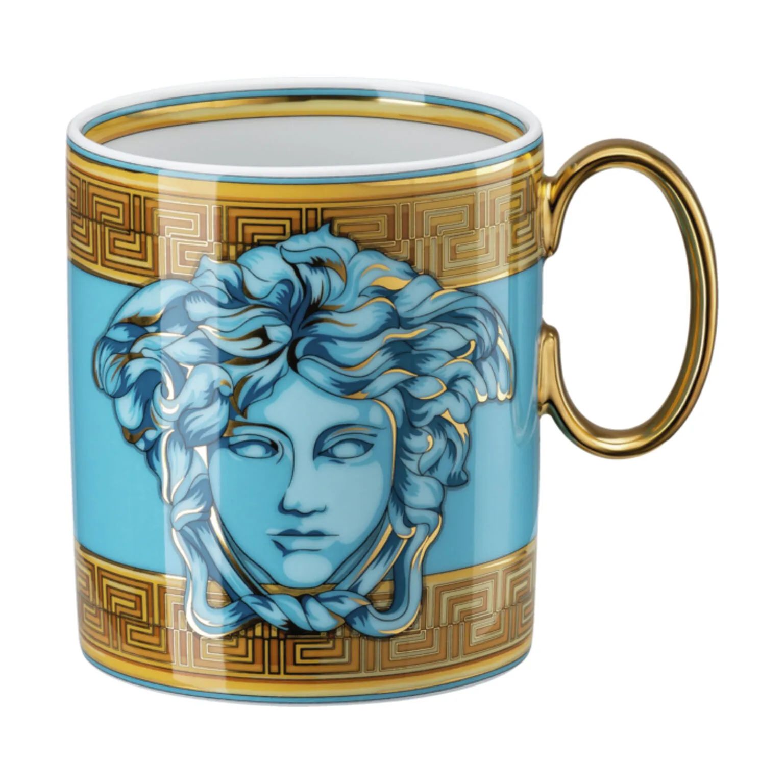 Versace Krus og kopper med hank Blue Coin Krus i Grøn, 1