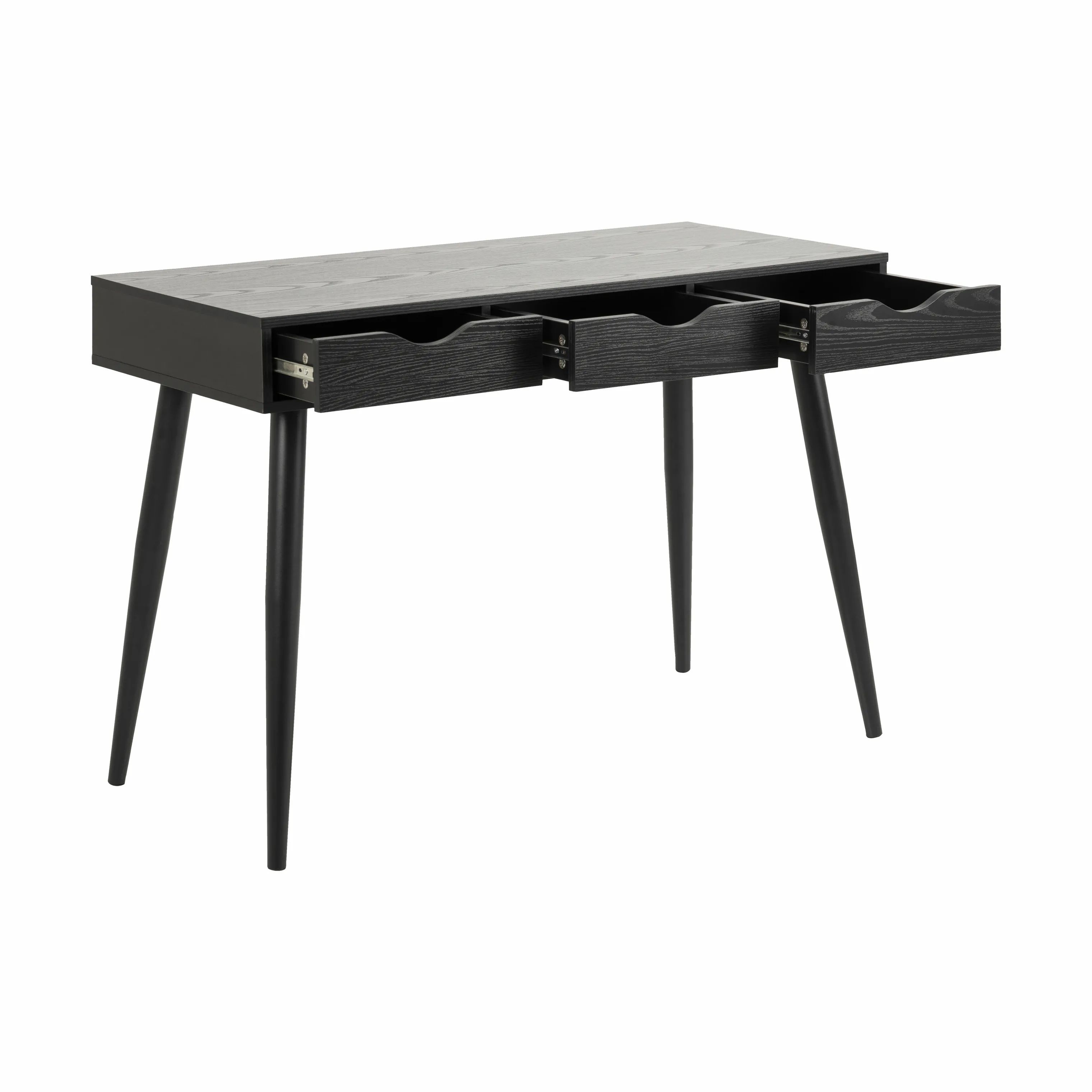 CASA Living Skriveborde Neptun Skrivebord i Sort, 3