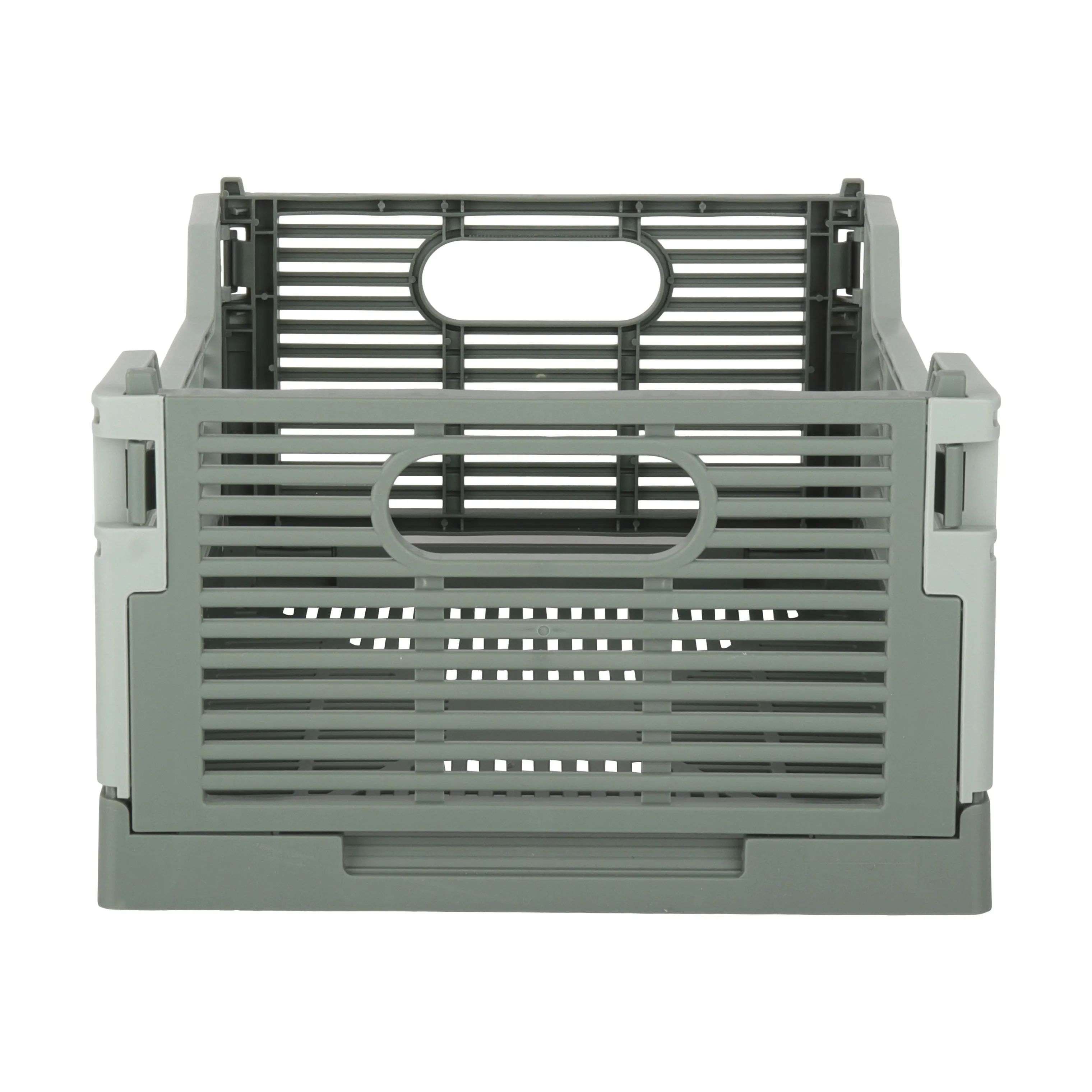 CASA Living Kasser Foldekasse i Grøn, B20,5 x L30,5 cm, 3