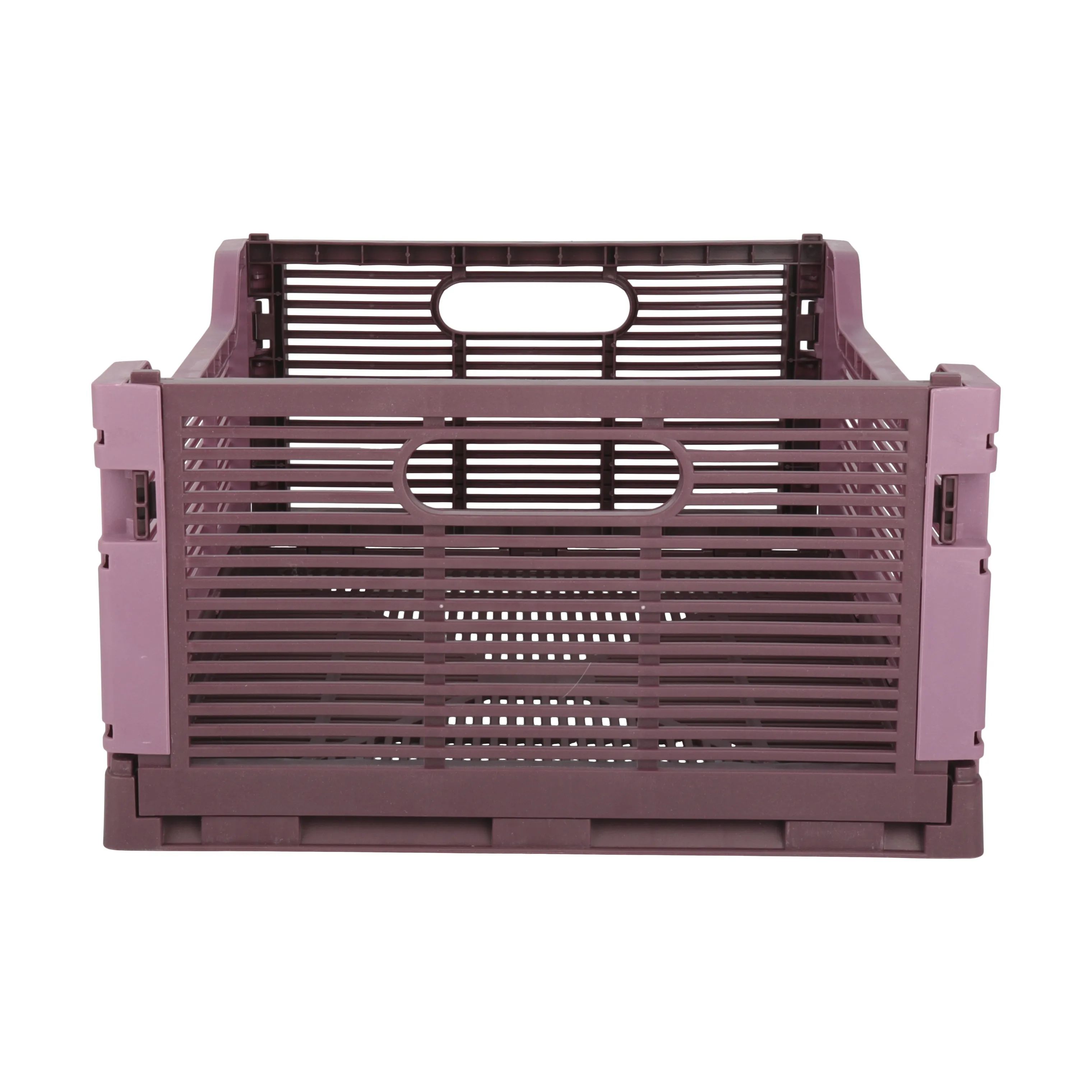 CASA Living Kasser Foldekasse i Lilla, B30 x L40 cm, 3