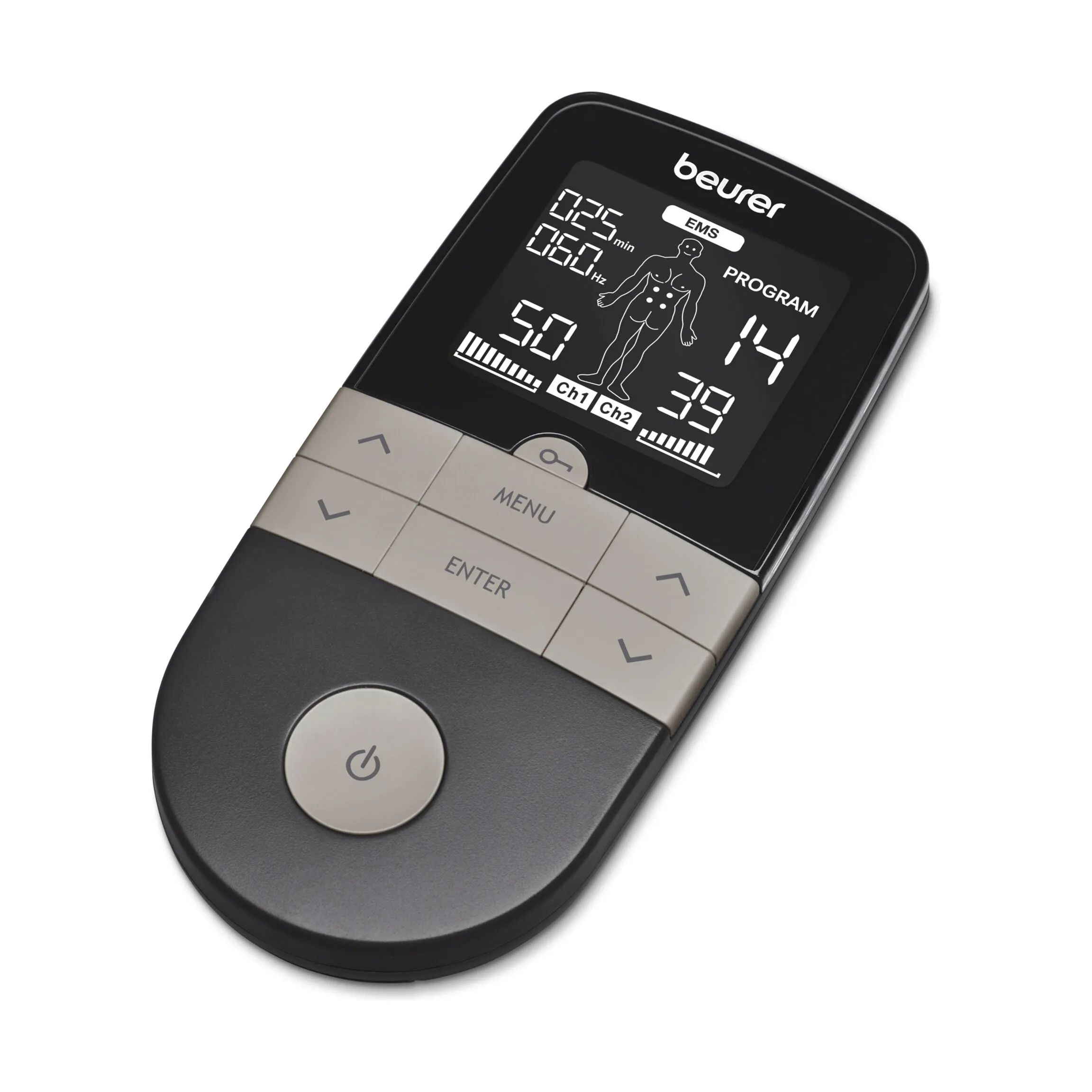 Beurer Øvrig personlig pleje PR-EM1R digital Tens/EMS Stimulator i Sort/grå, 1
