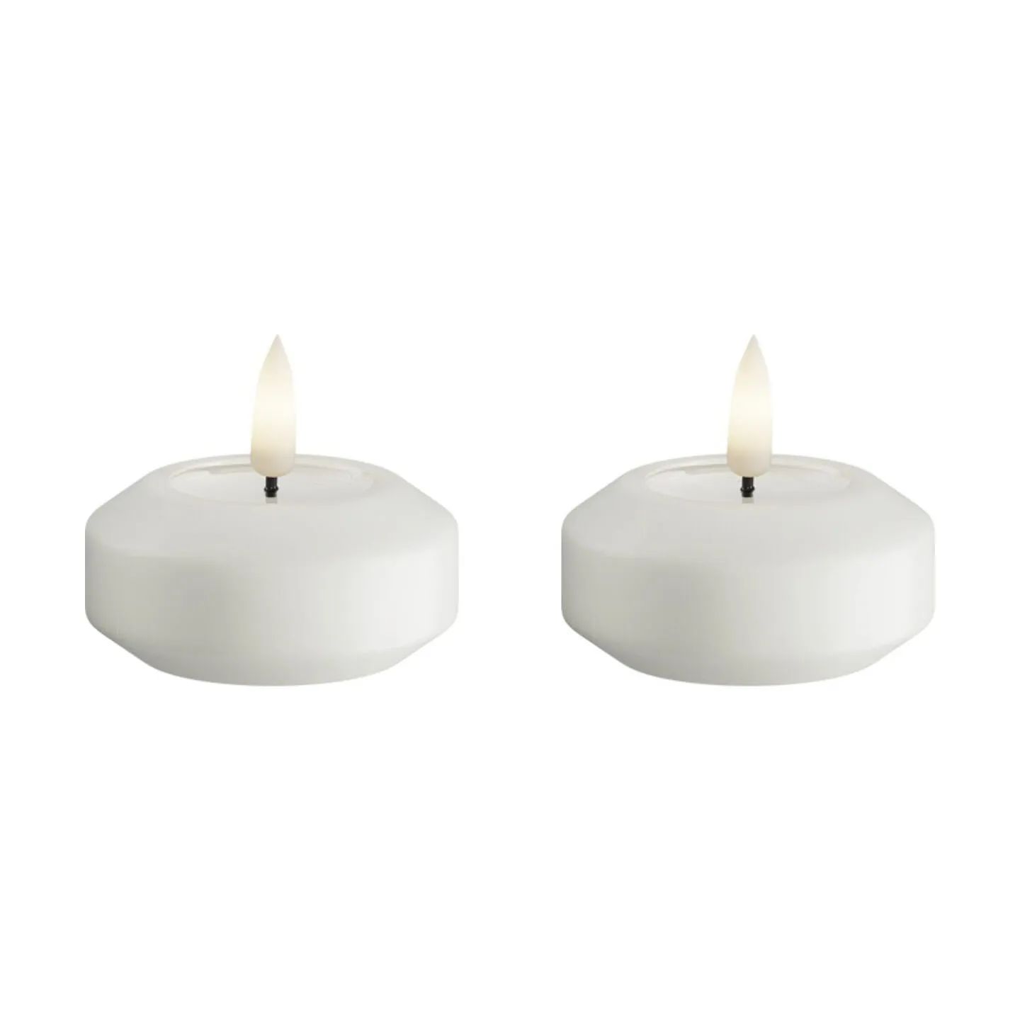 Deluxe Homeart LED-lys Flydelys - 2 stk. i Hvid, 1