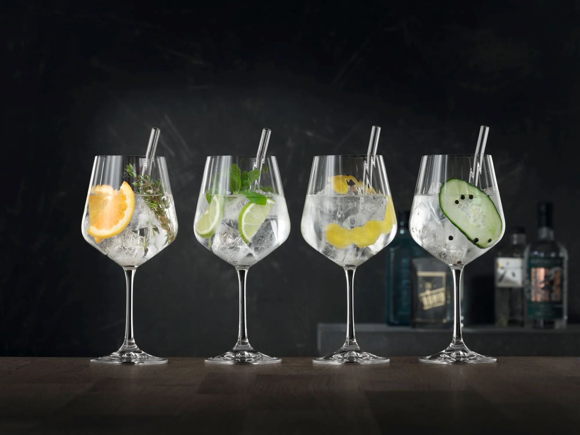 Nachtmann Ginglas Tastes Good Gin & Tonic Glas - 4 stk. i klar, 2