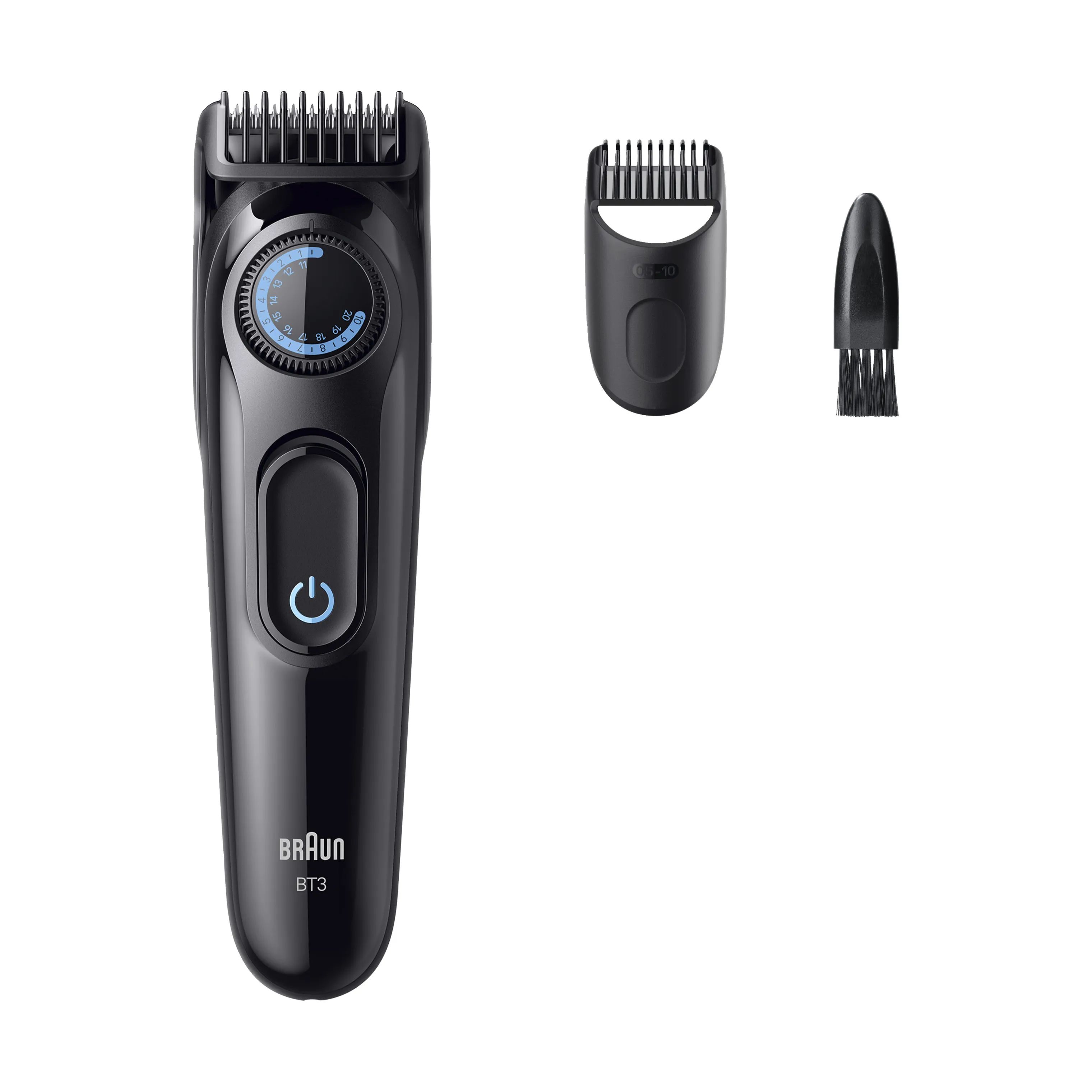 Braun Barbermaskiner Series 5 Series 3 Skægtrimmer BT3500 i Black/Blue, 1