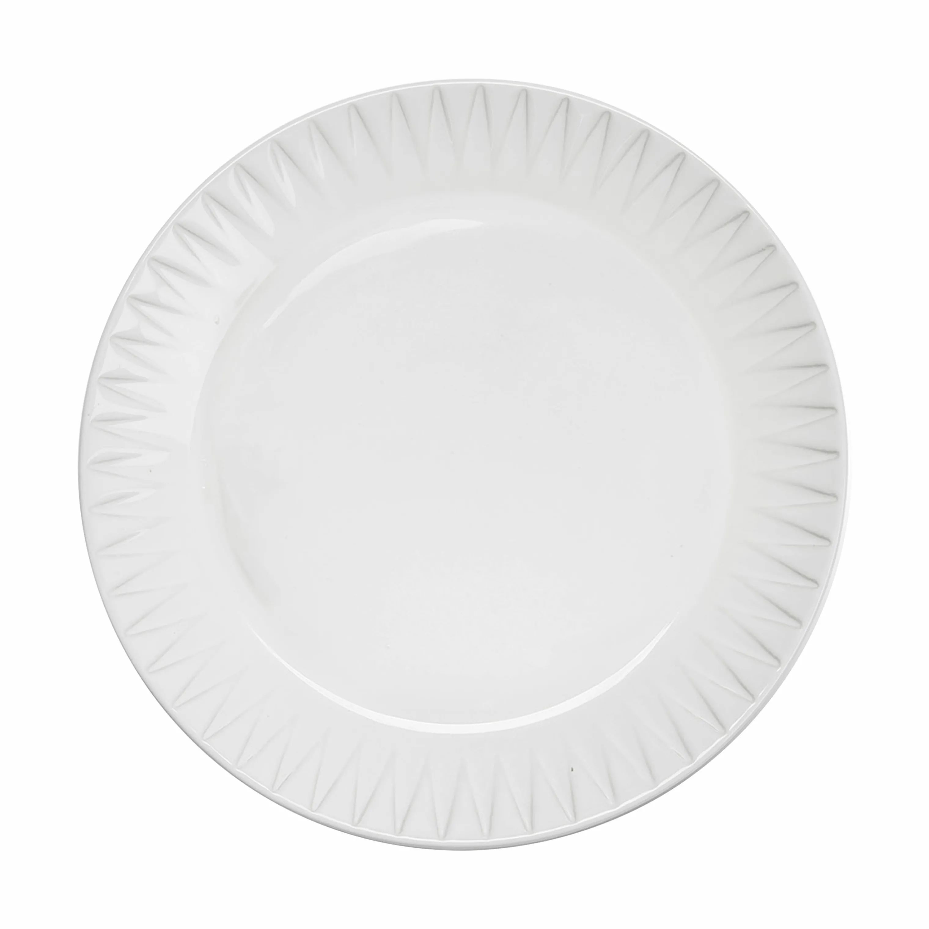 Sagaform Frokosttallerkener Coffee & More Tallerken i Hvid, 20 cm, 1