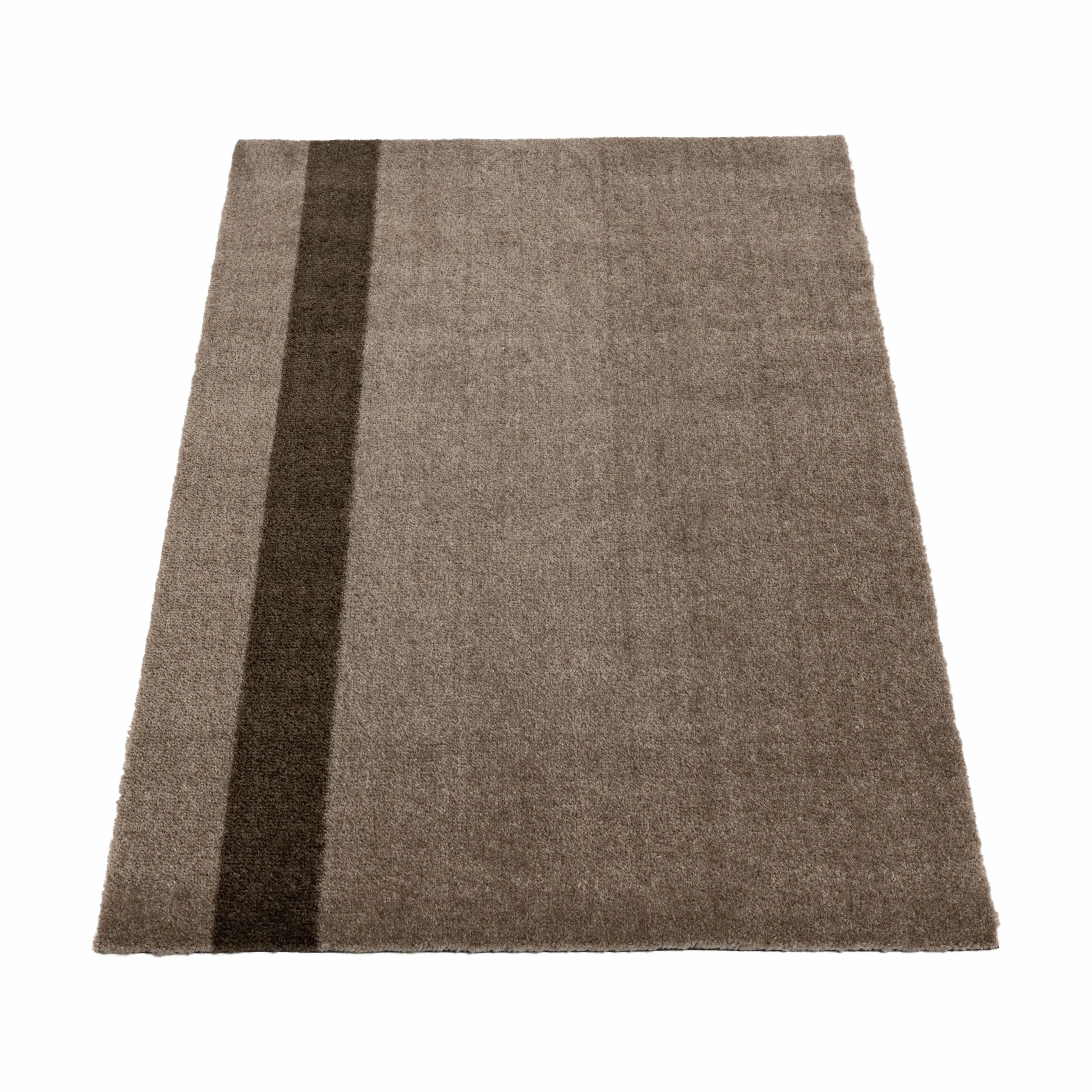 Tica Copenhagen Dørmåtter Stripes Vertikal Gulvmåtte i Sand/brun, B60 x L90 cm, 4