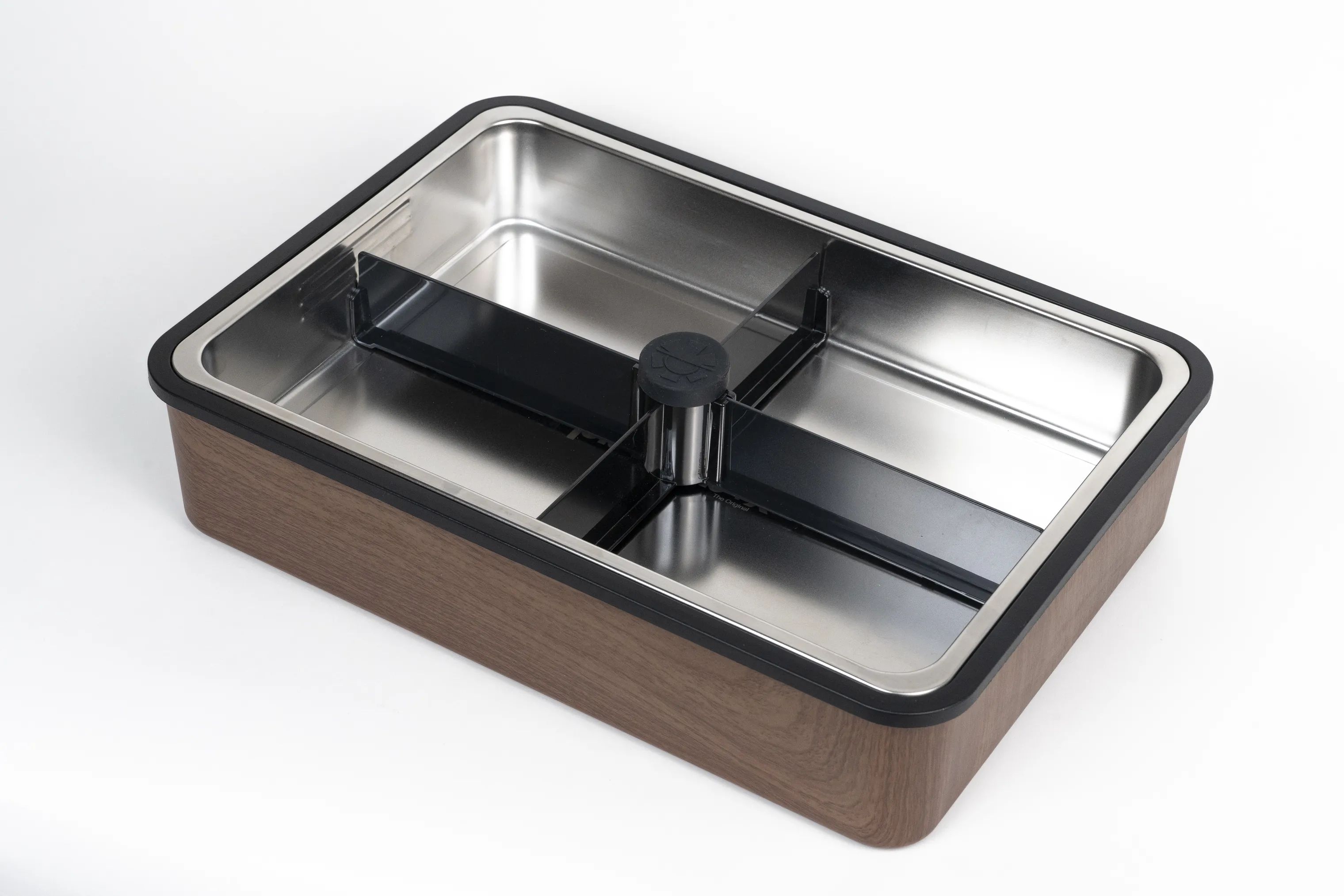 Platterbox Opbevaringsbokse Snack Box Tilbehørssæt - 21 dele i Valnød, 3