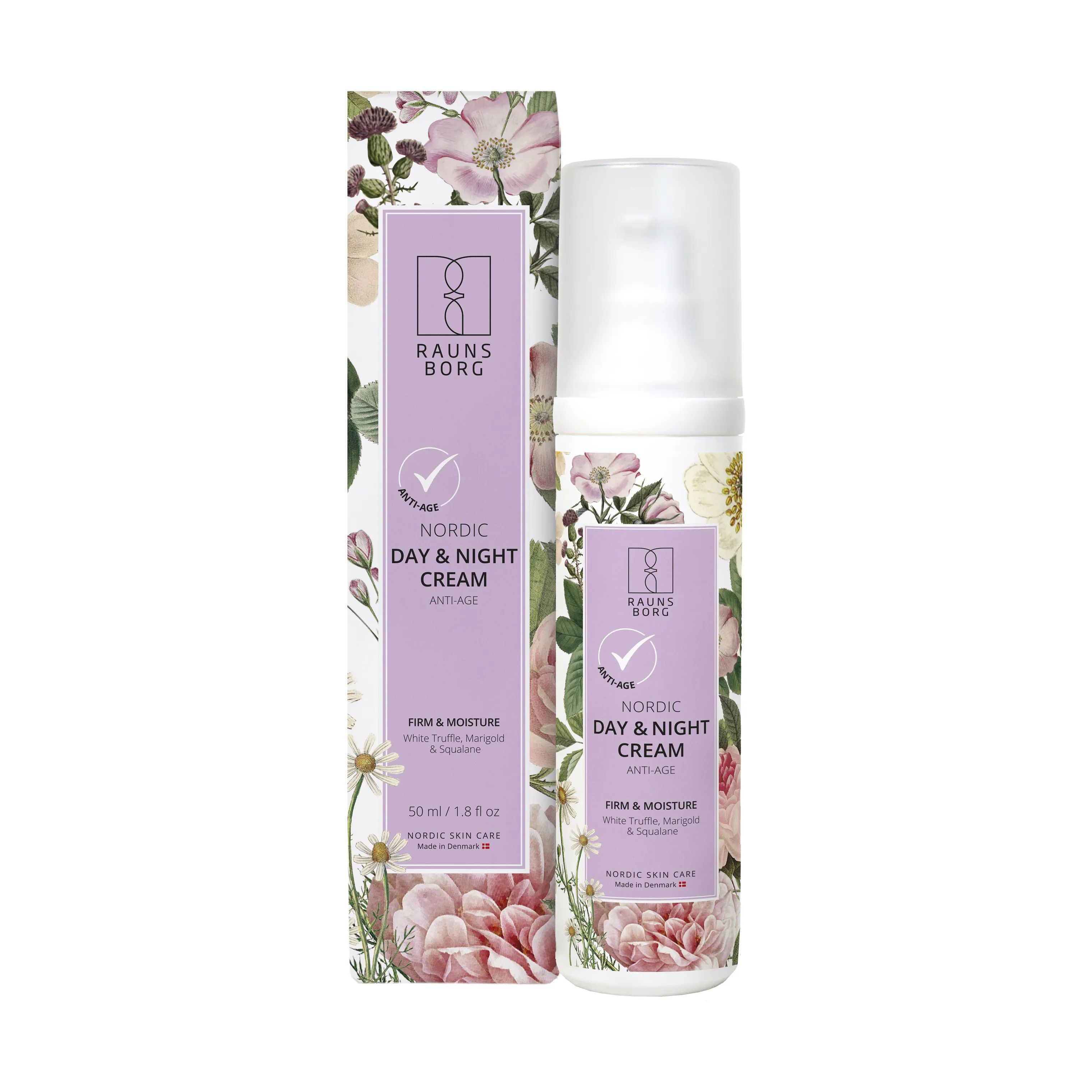 Raunsborg Ansigtspleje Anti-age Day & Night Cream i Lyserød, 3