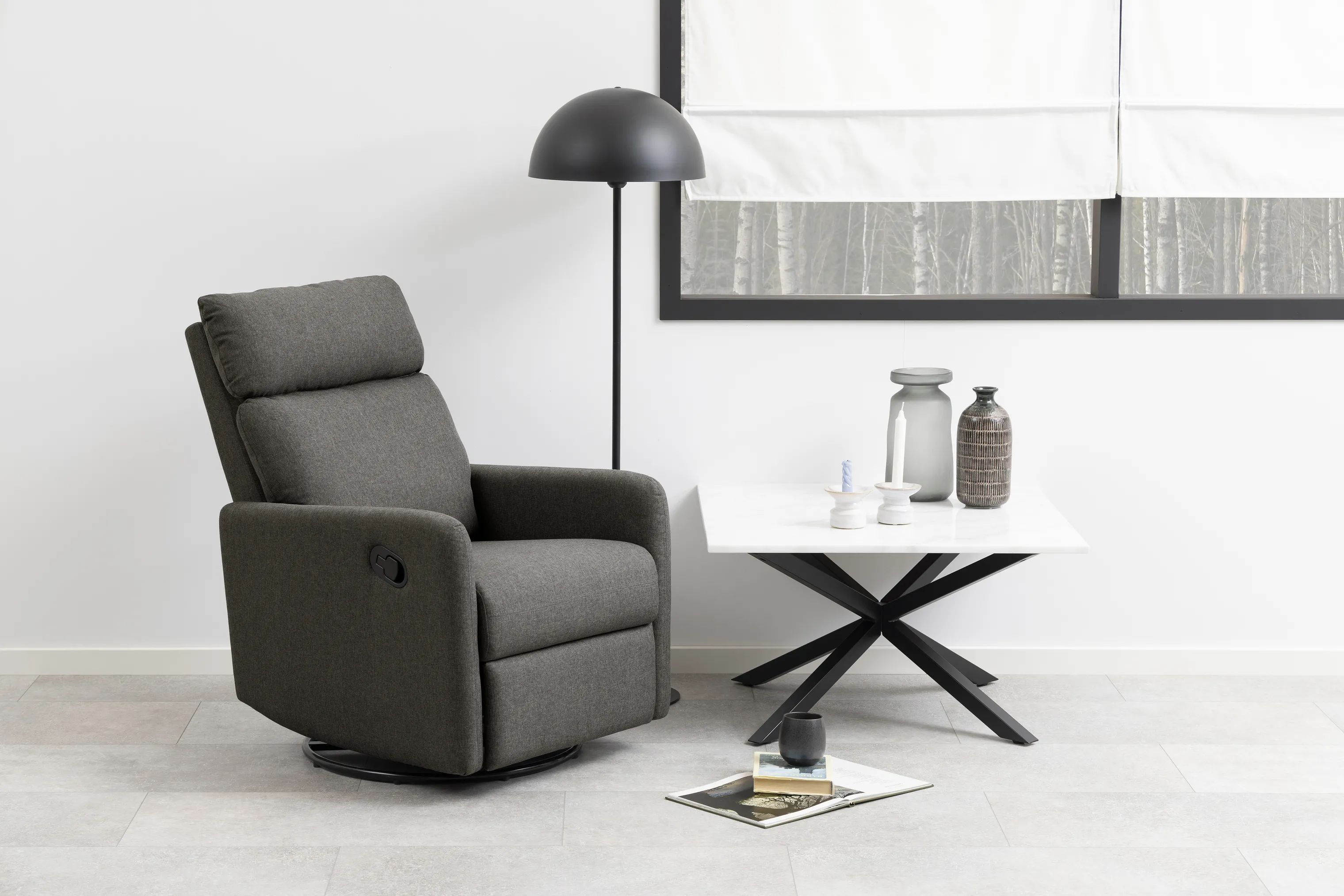 CASA Living Lænestole Mikkeli Lænestol i Grå, 2
