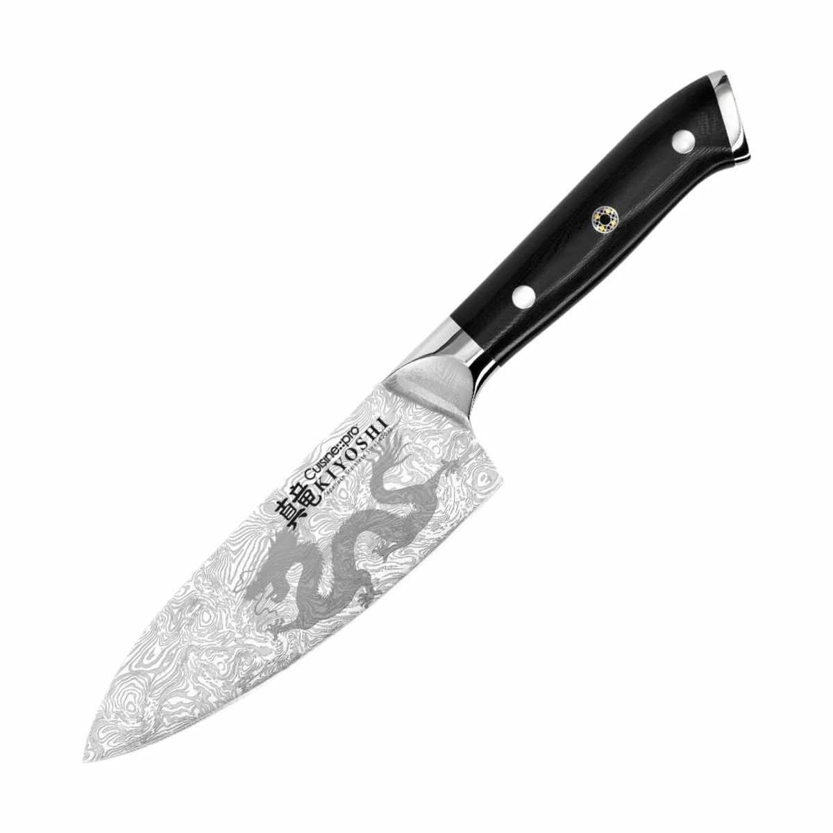 THE CUSTOM CHEF™ Kokkeknive Cuisine::pro®
KIYOSHI™ Cuisine::pro KIYOSHI™ Kokkekniv i Sølvfarvet/sort, 15 cm, 1