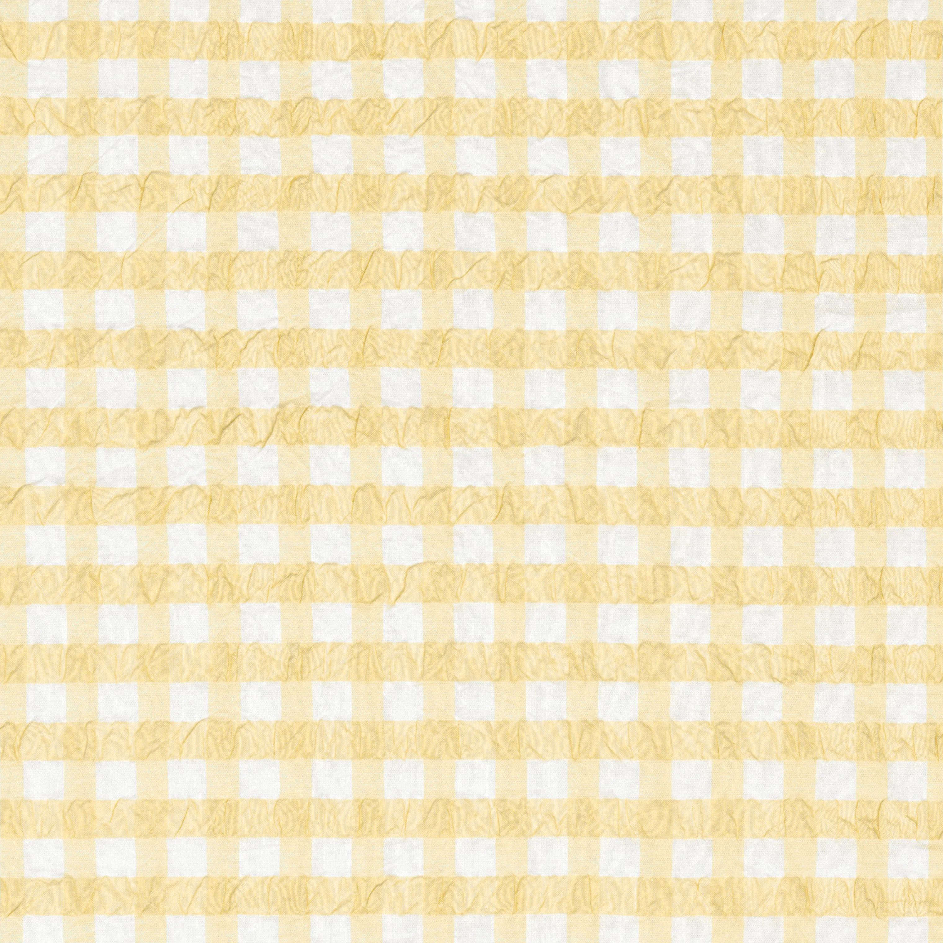 Juna Sengetøj Bæk&Bølge Sengetøj i Gul/Hvid, B140 x L200 cm, 3