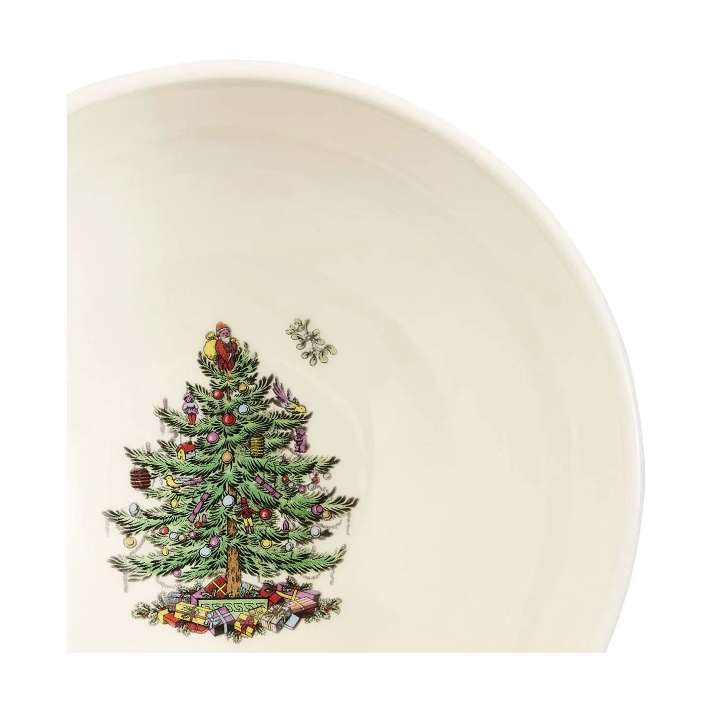Spode Serveringsskåle Yuletide Skåle - 4 stk. i Rød/grøn/hvid, 4