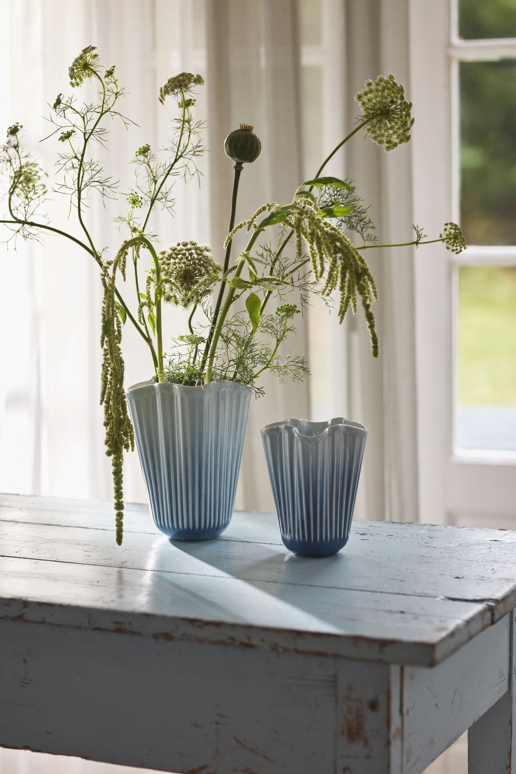 Kähler Vaser Hammershøi Unfold Unfold Vase i 20,5 cm, 2