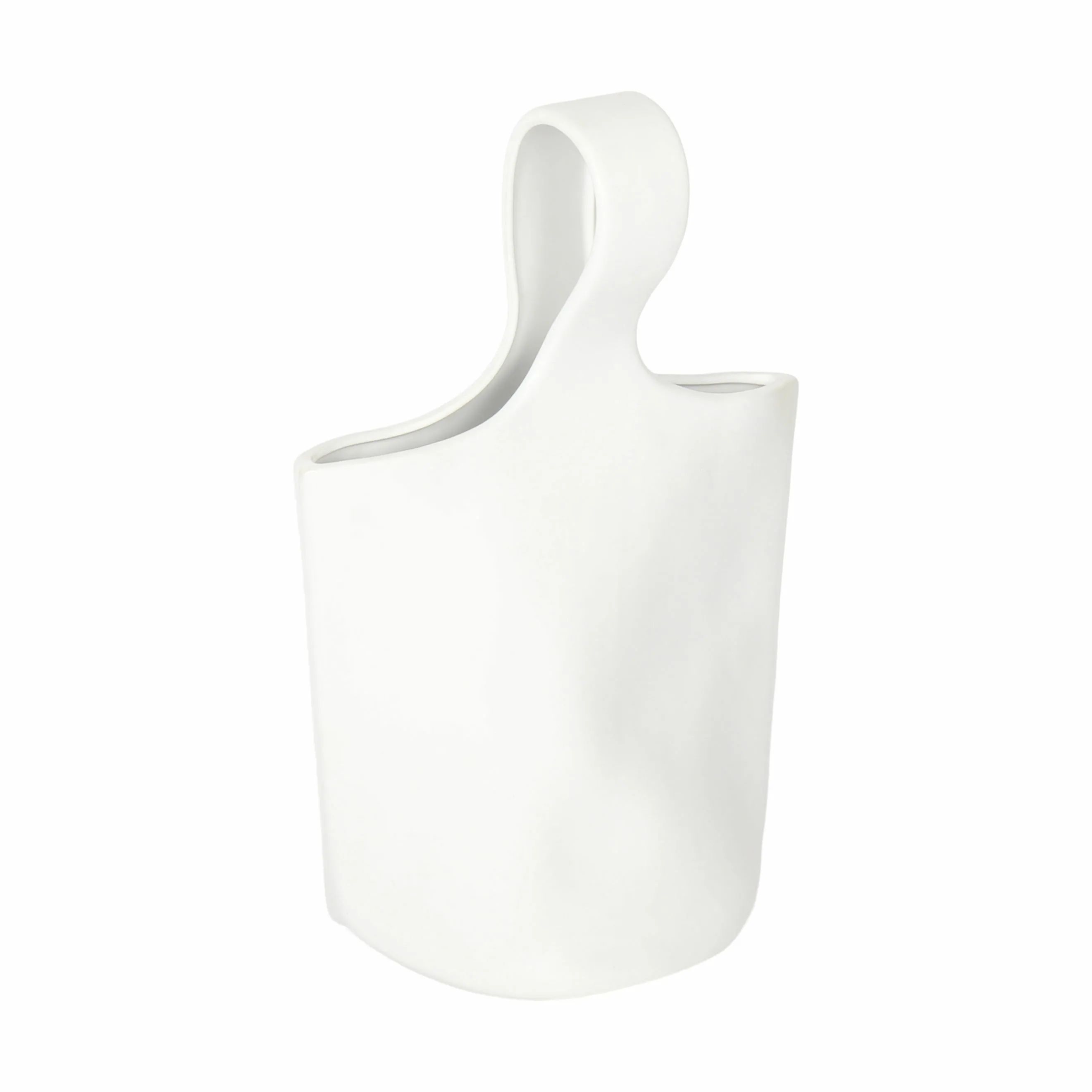 CASA Living Vaser Vase med hank i Hvid, 53 cm, 1