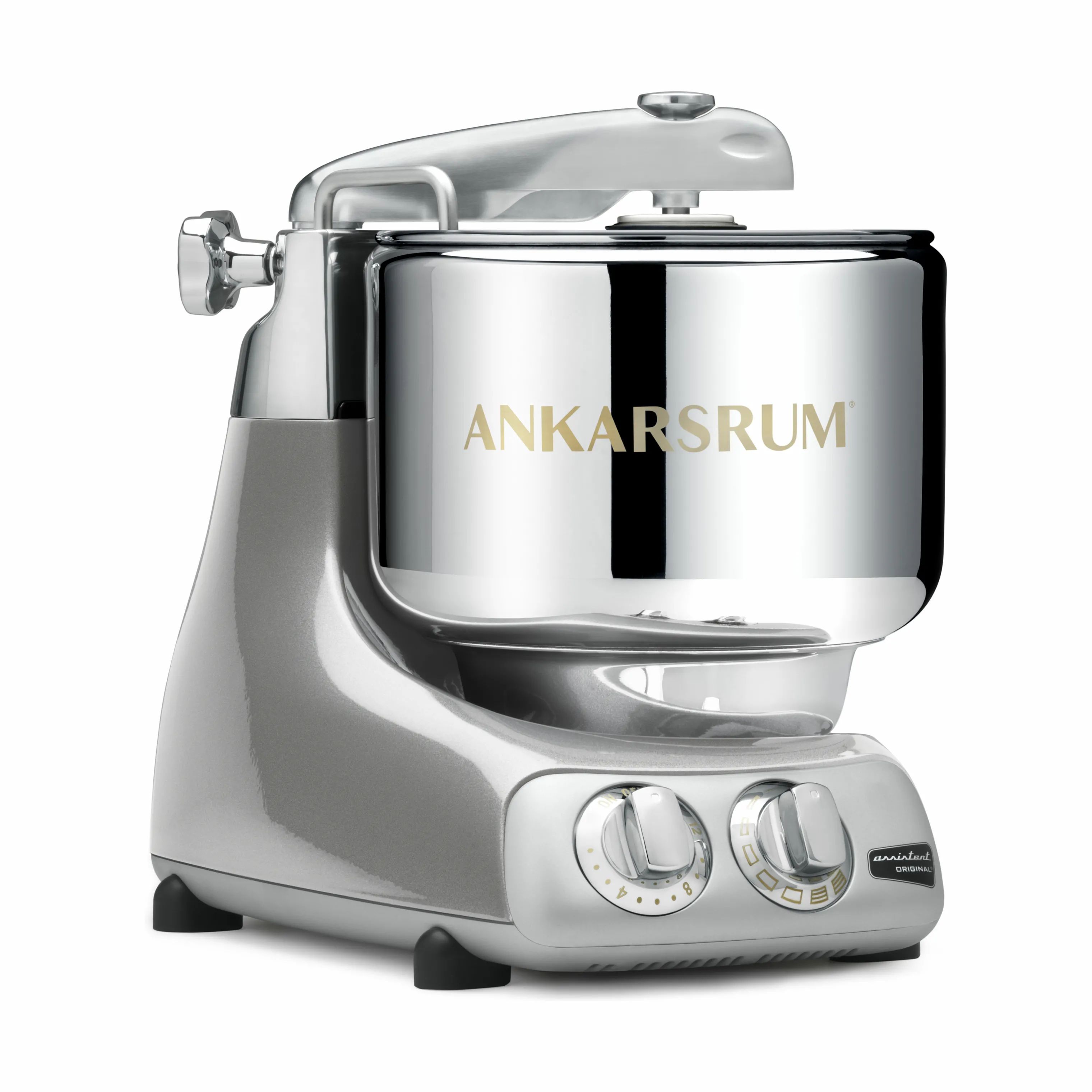 Ankarsrum Assistent Original Røremaskiner Røremaskine AKM 6230JS i Jubilæumssølv, 1