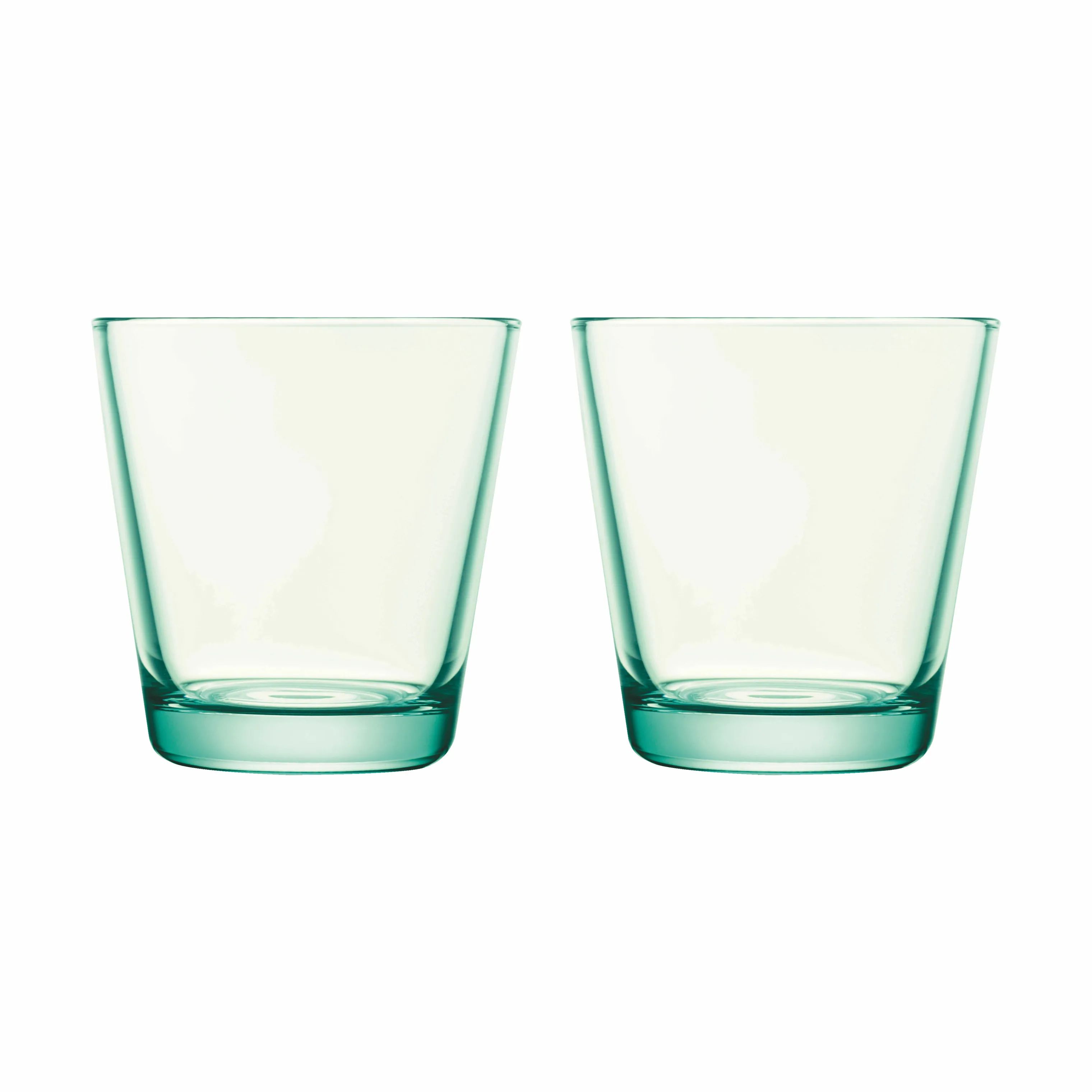 Iittala Vandglas Kartio Vandglas - 2 stk. i Vandgrøn, 21 cl, 1