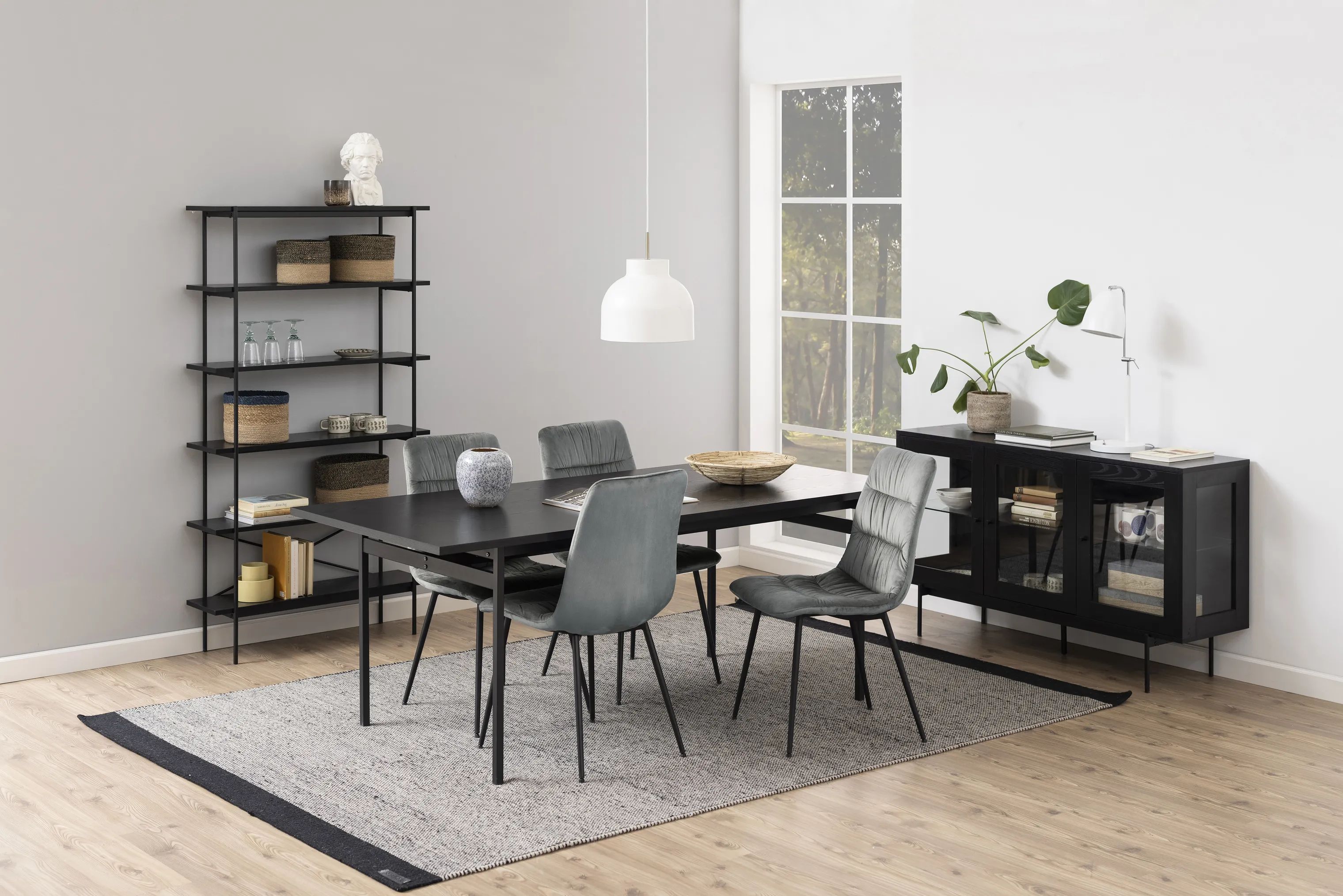 CASA Living Spiseborde Angus Spisebord i Sort, 3