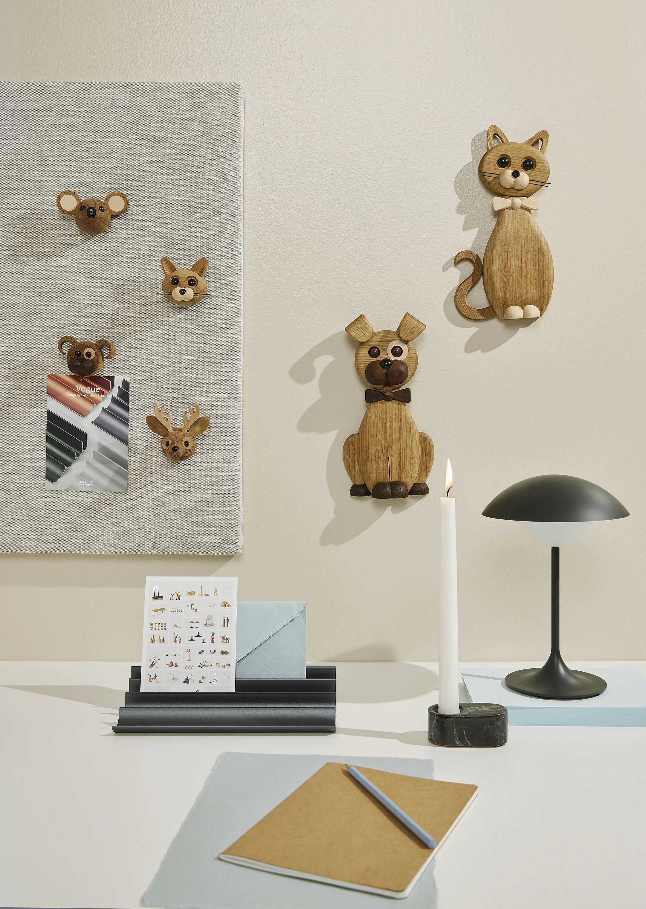 Spring Copenhagen Dyrefigurer Magnet Koala Matilda i Natur, 2