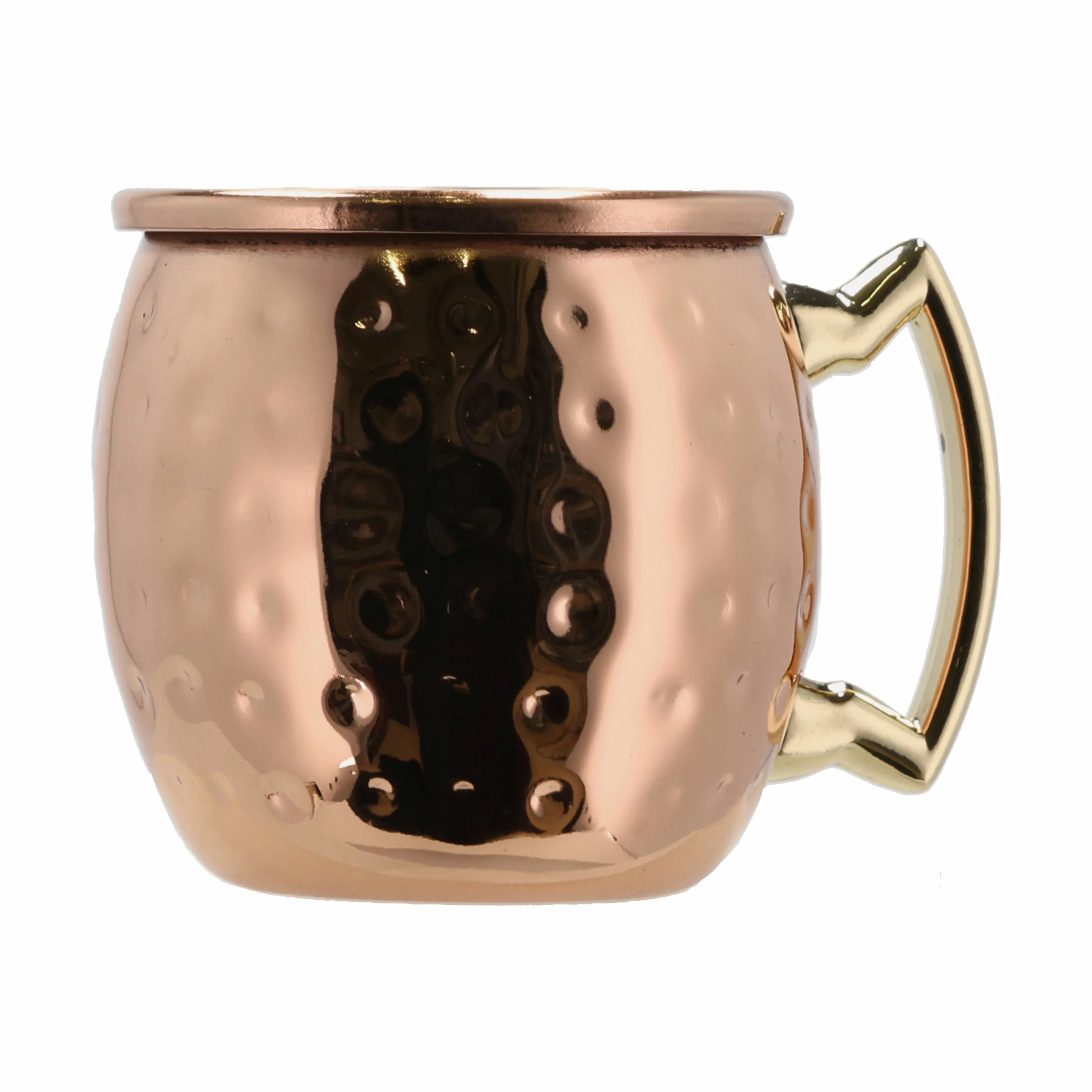 Lyngby Glas Snapseglas Moscow Mule Shotglas - 4 stk. i kobberfarvet, 1
