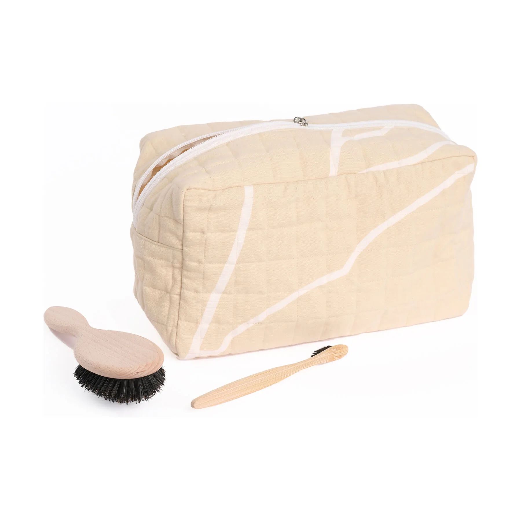 The Organic Company Toilettasker Reconnect Toilettaske i Gul, B13 x L28 cm, 3