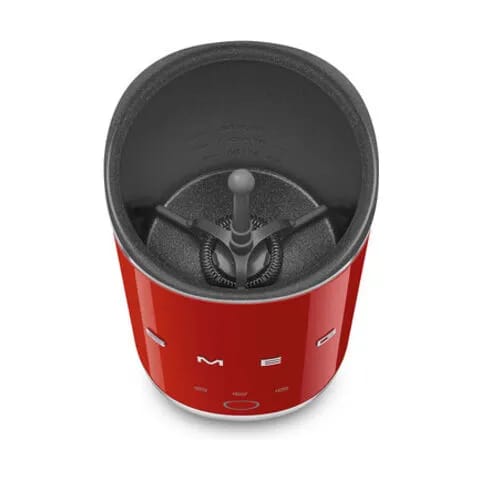 Smeg Mælkeskummere 50's style Mini-Mælkeskummer i Rød, 180 ml, 2