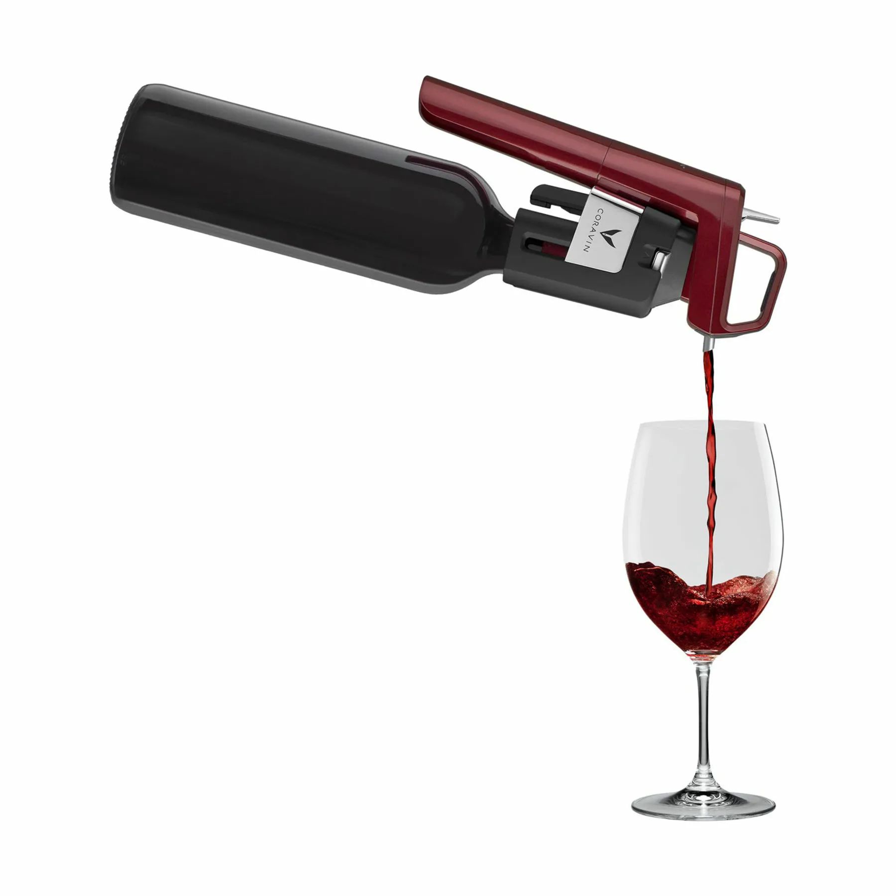 Coravin Vinpumper Timeless Six+ Vinsystem i Burgundy, 4
