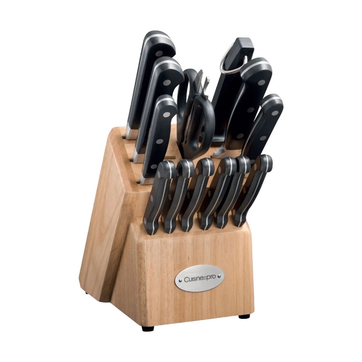 THE CUSTOM CHEF™ Knivblokke med knive Cuisine::pro®
Sabre™ Cuisine::pro Sabre™ Knivblok - 14 dele i 14 stk., 1