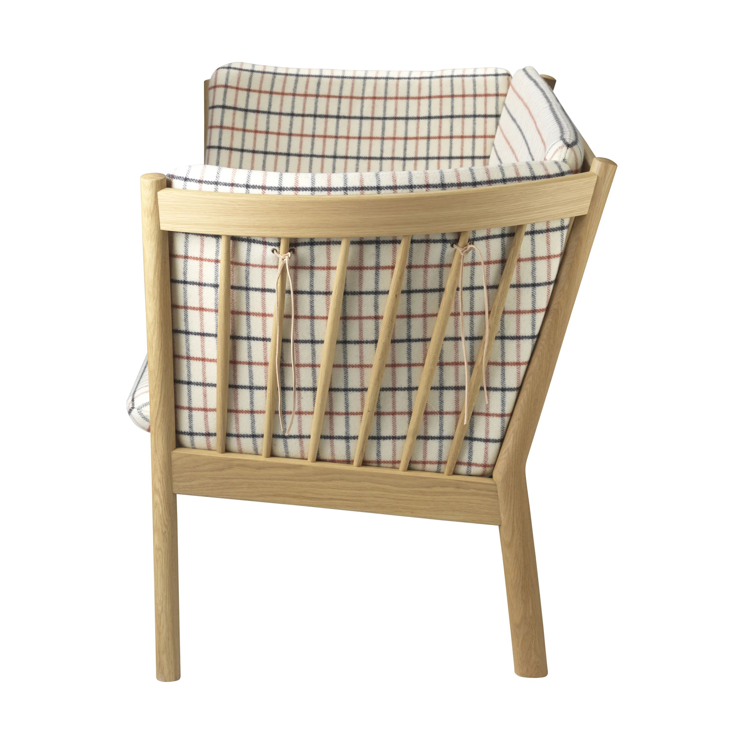 FDB Møbler Sofaer J148 Sofa i Rød ternet, 2