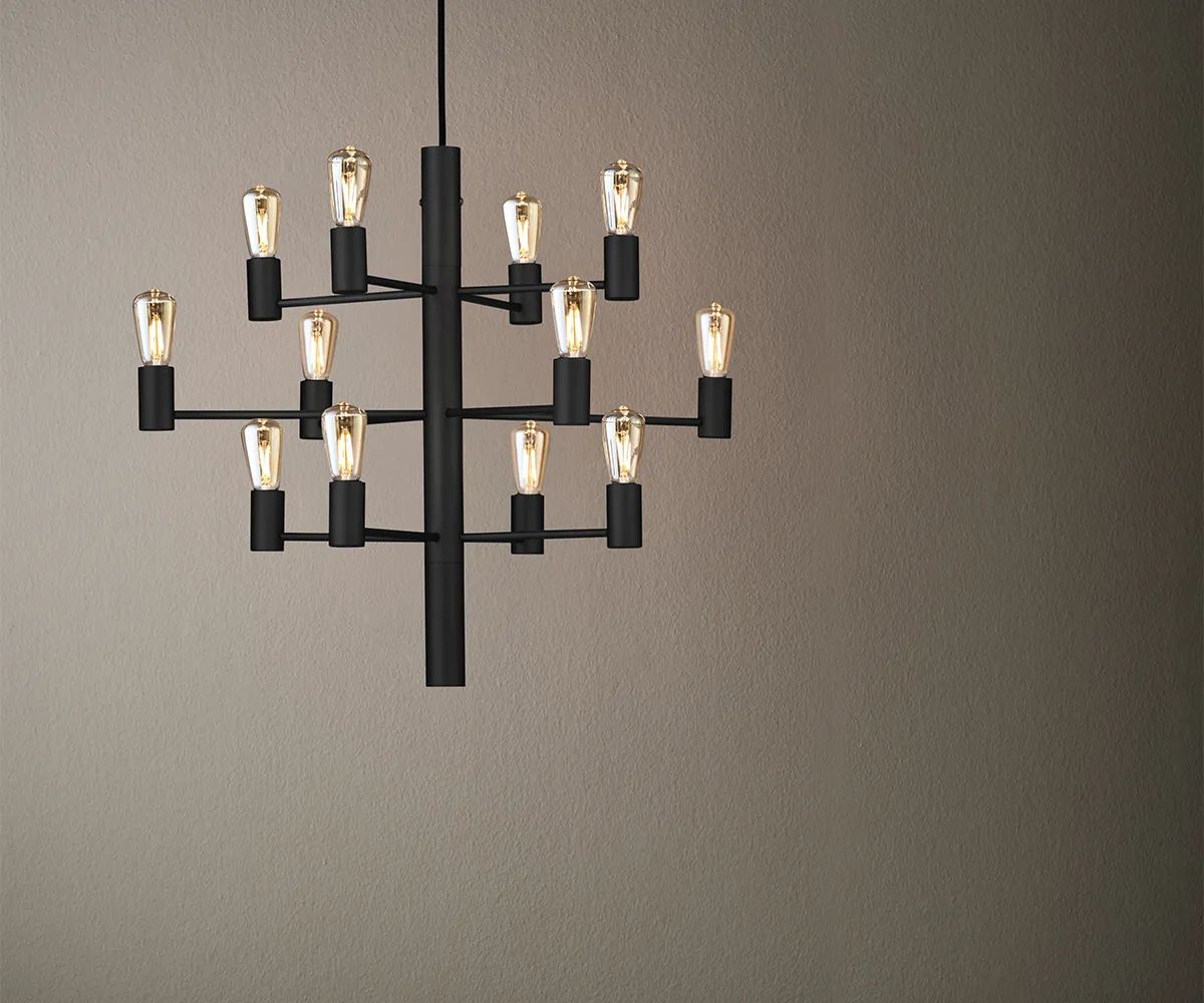 Herstal Pendler Manola Pendel i Sort, 60 cm, 3