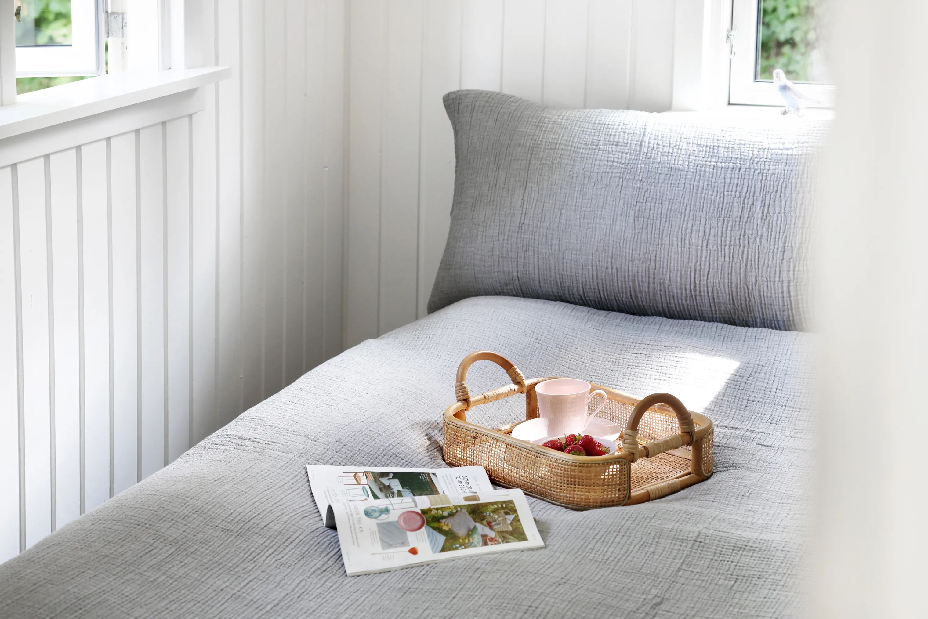 SKAGEN living Sengetæpper Sengetæppe i Grå, 4