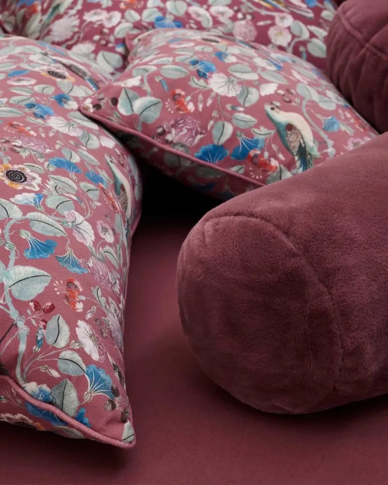 Essenza Pyntepuder Furry Roll Pyntepude i Mauve, 3