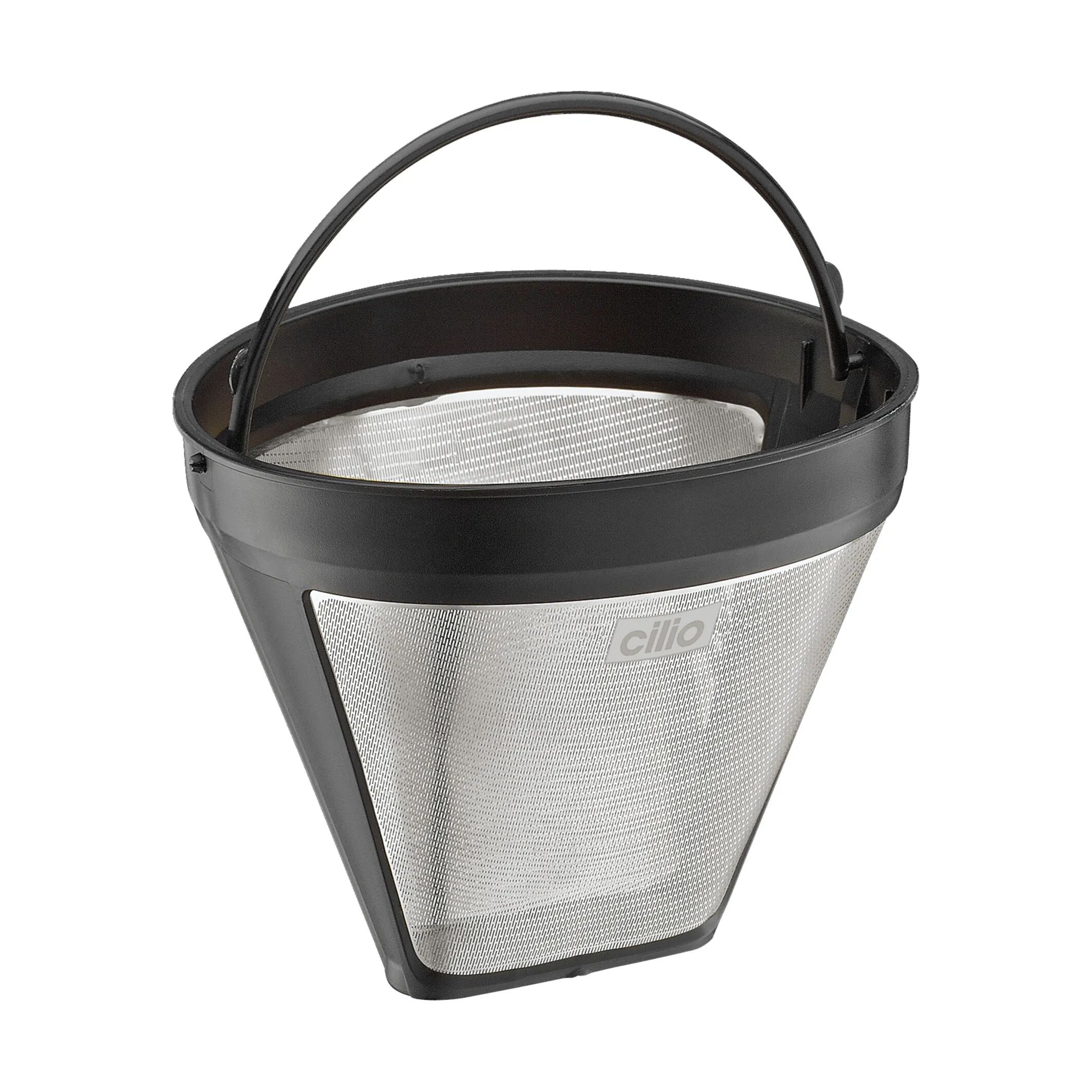 Cilio Kaffefiltre Kaffefilter i Stålfarvet, 1