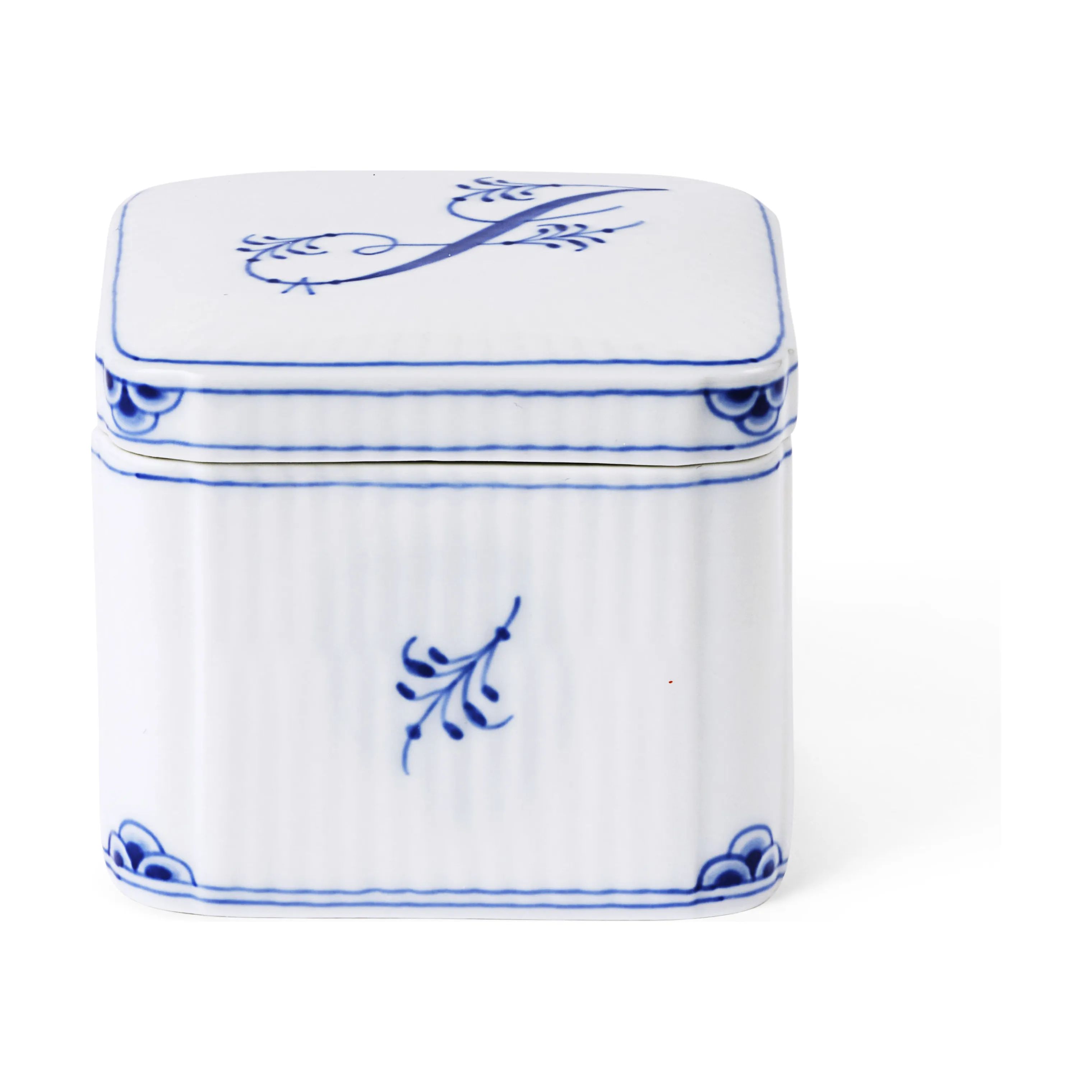 Royal Copenhagen Bonbonniere Alfabet Bonbonniere - J i J, 1