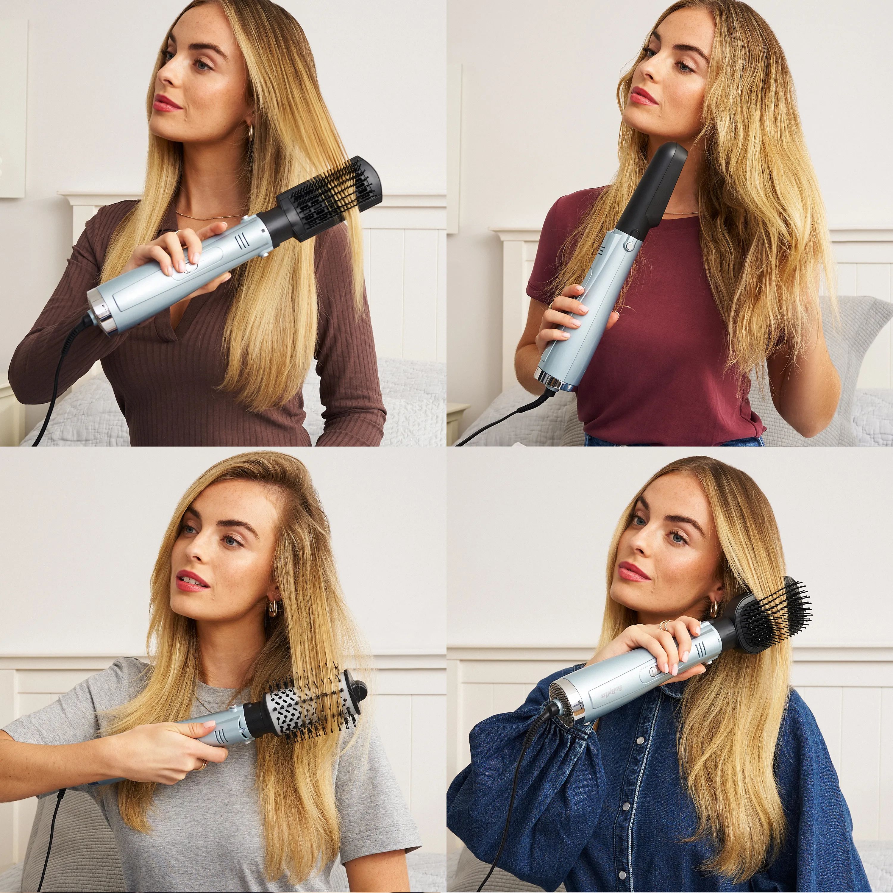 BaByliss Hårtørrere Hydro Fusion Smooth & Shape Hårtørrer i Blå, 2