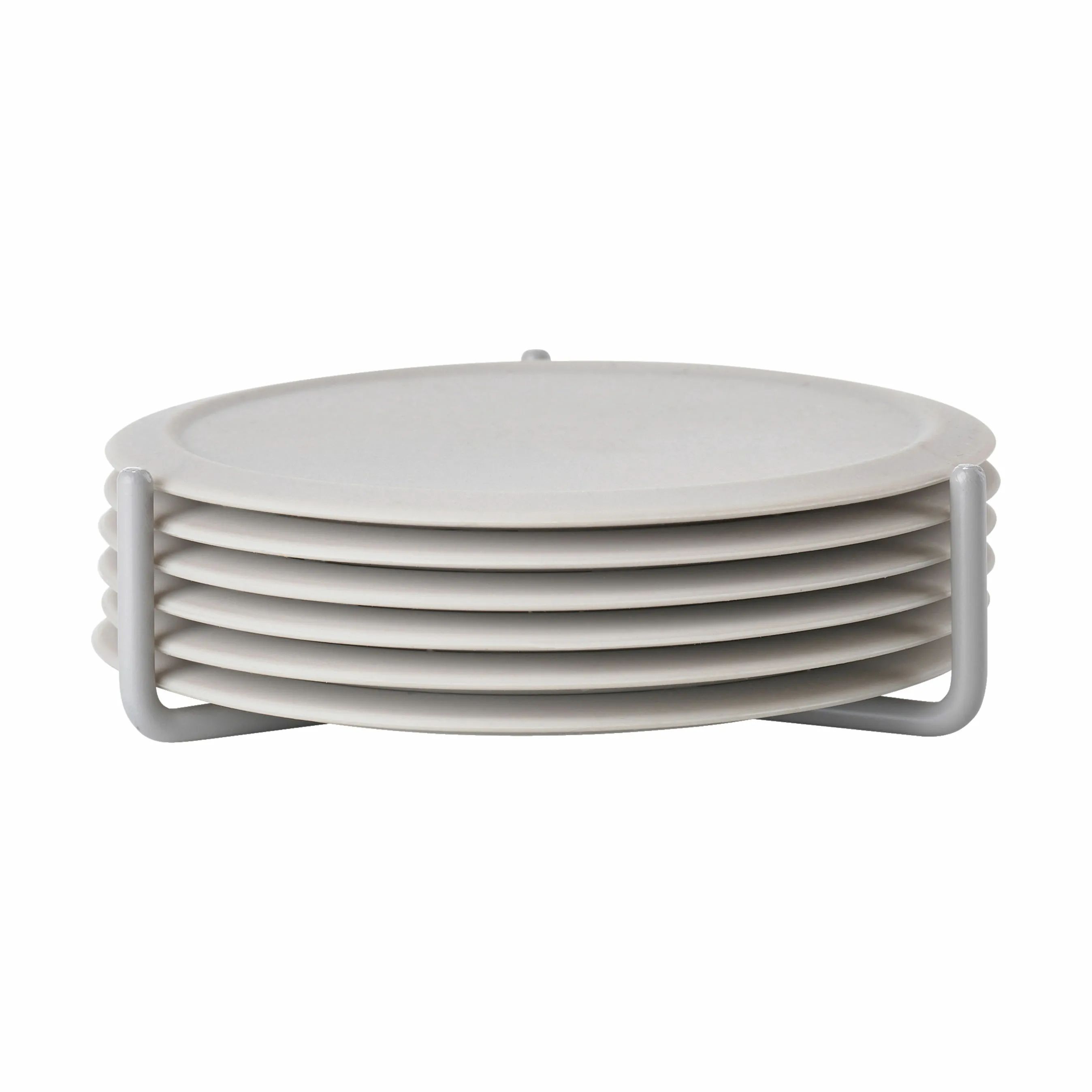 Zone Glasbrikker og coasters Singles Glasbrikker - 6 stk. i Warm Grey, 1