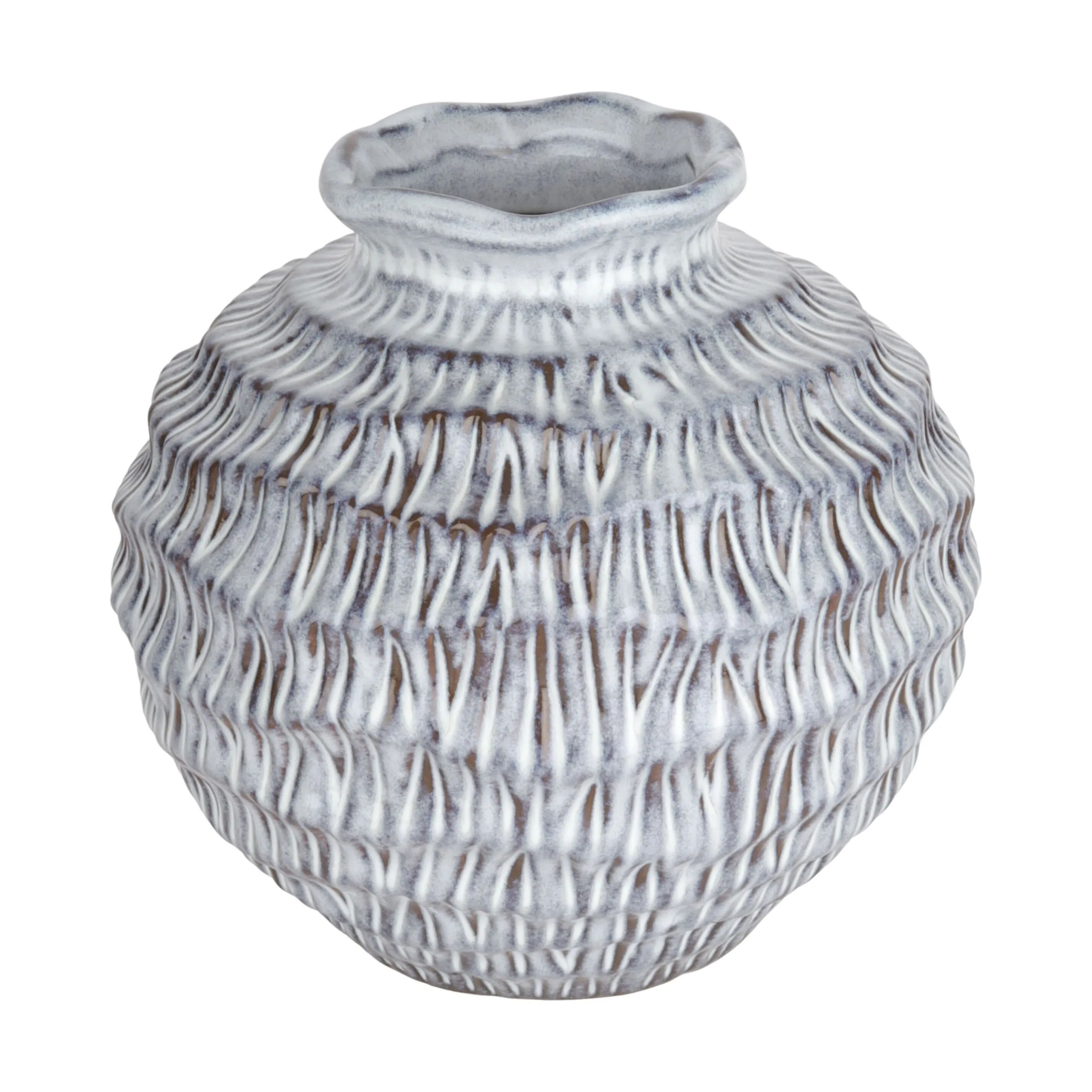 CASA Living Vaser Vase i Natur/hvid, 1
