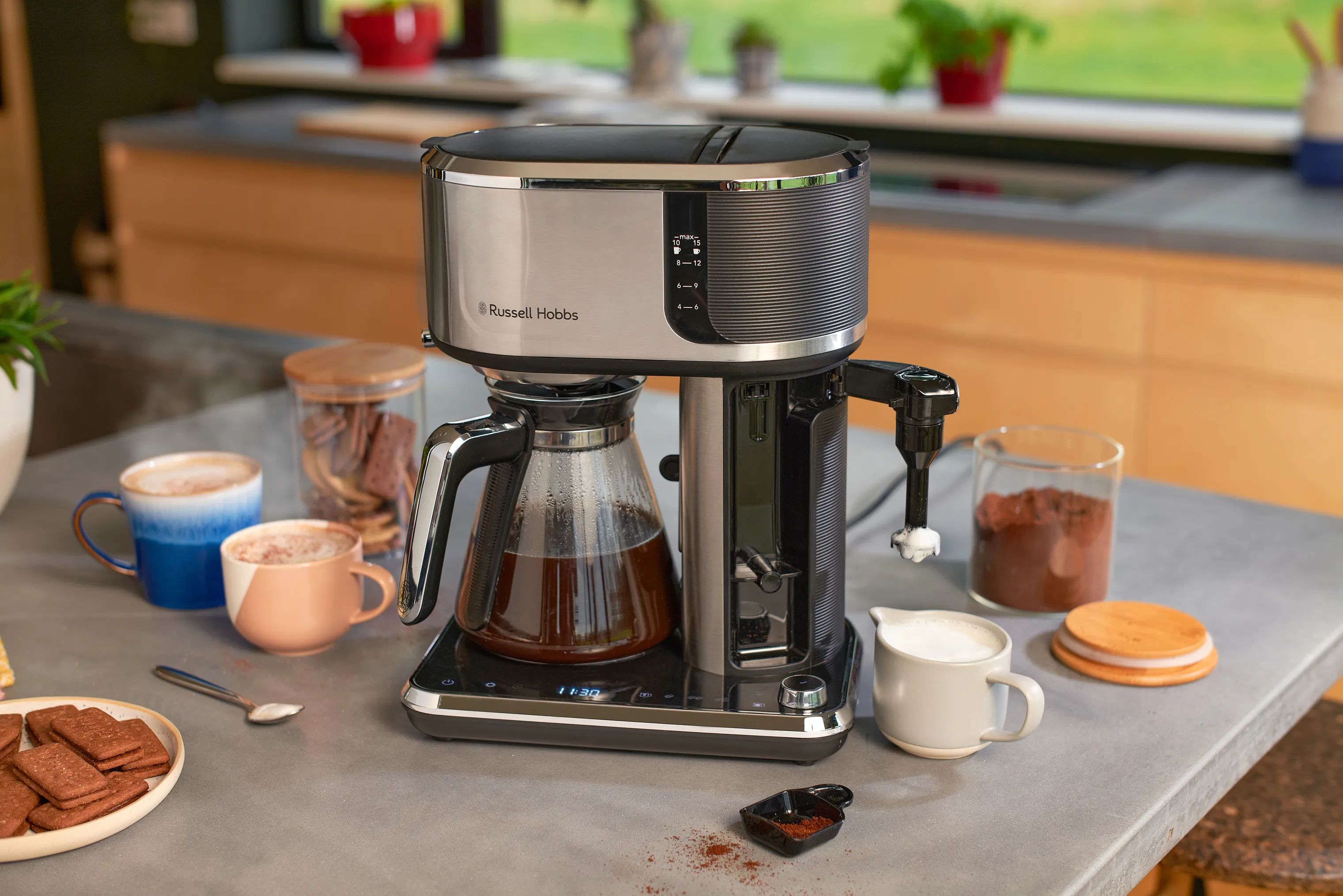Russell Hobbs Kaffemaskiner Attentiv Kaffemaskine i Sølvfarvet, 2