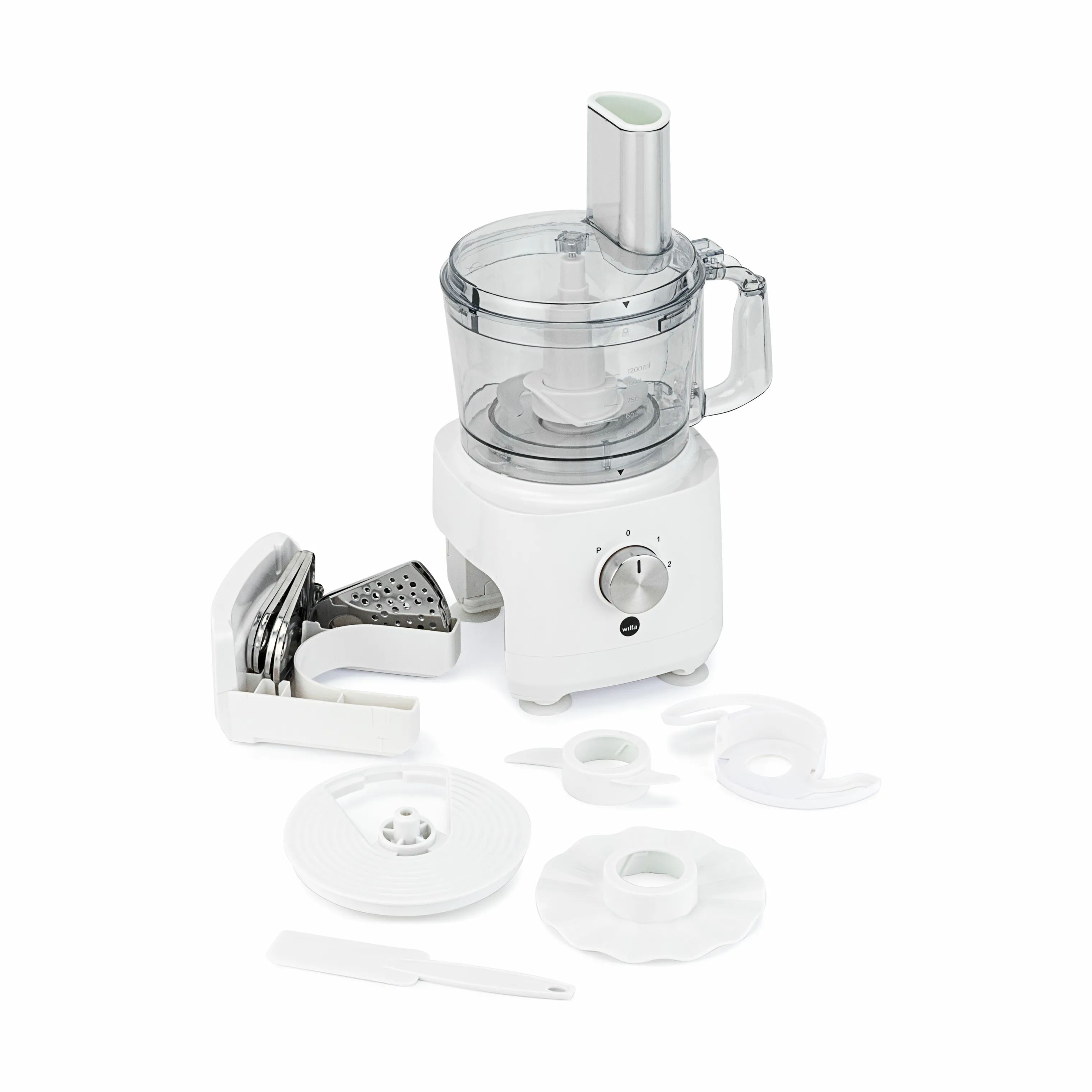 Wilfa Foodprocessorer Foodprocessor FP2-1000W i Hvid, 4