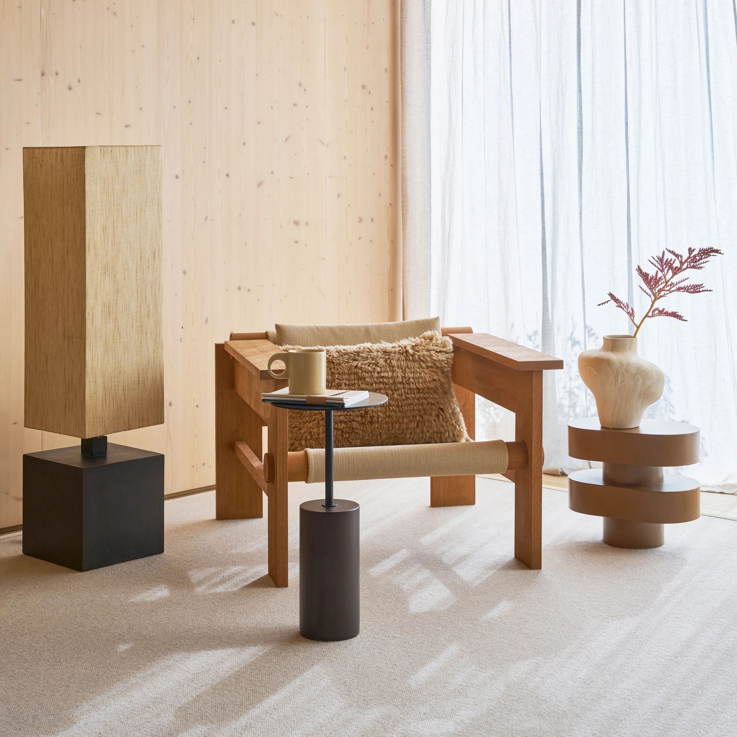 Urban Nature Culture Krus og kopper med hank Nissa Kaffekop i Beige, 2