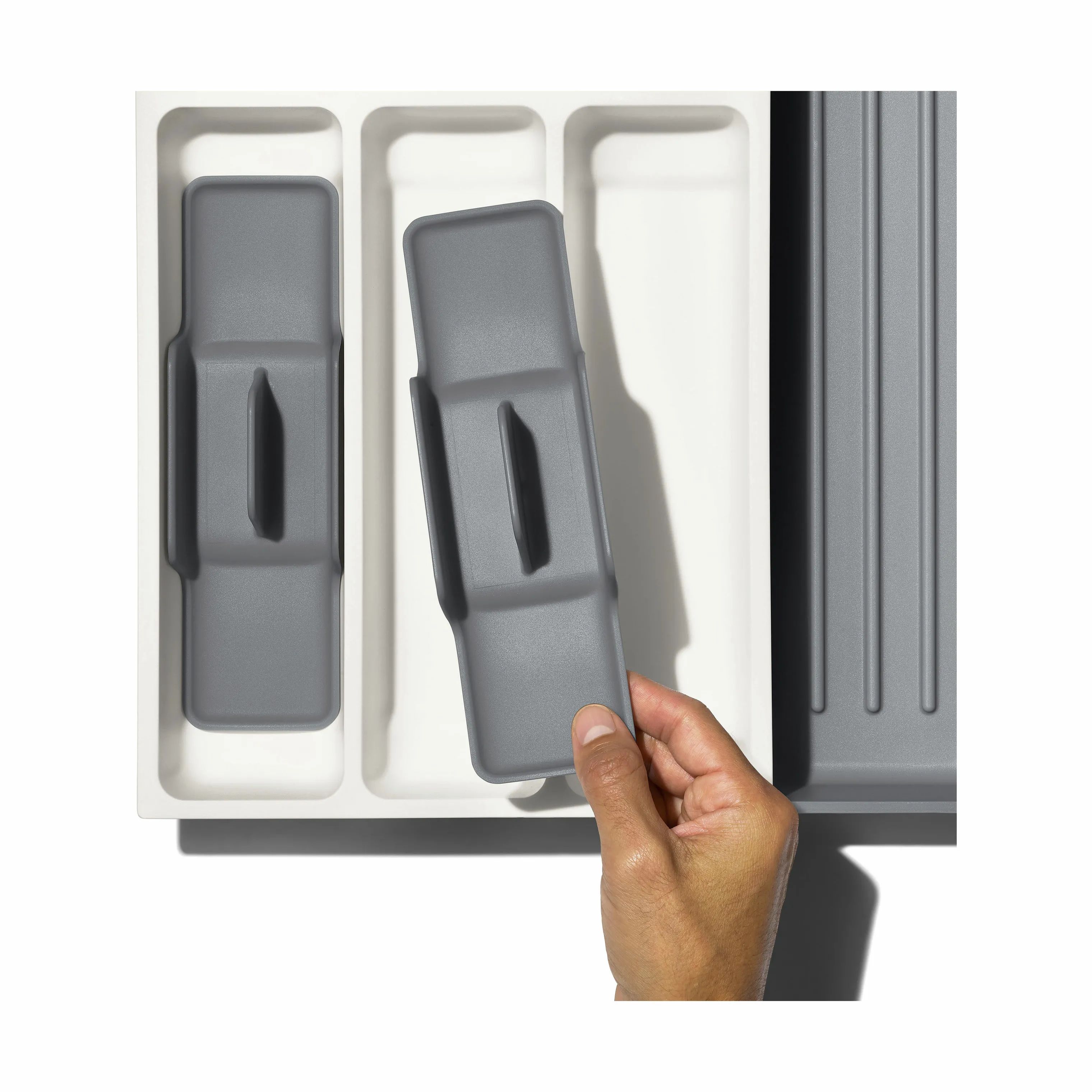 OXO Bestikindsatser Good Grips Bestikindsats i Hvid/grå, 3