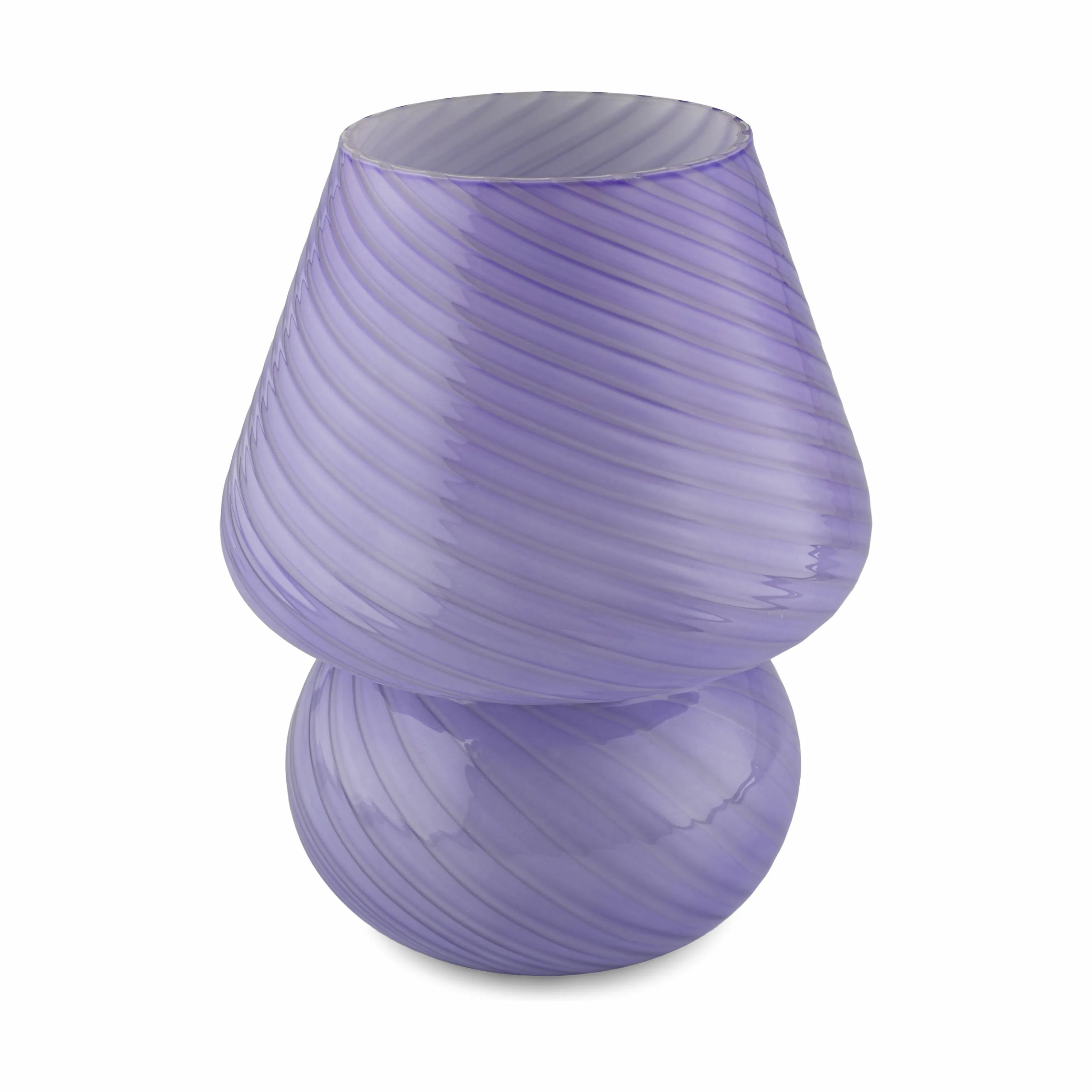 CASA Living Bordlamper Swirl Lampe i Lyselilla, 1