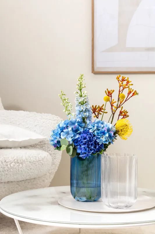 Villeroy & Boch Vaser Fleur Bleu Vase i Klar, 22,5 cm, 3