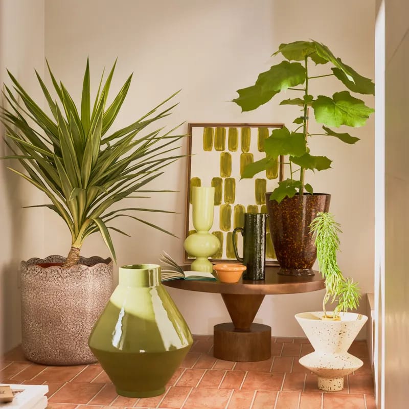 Urban Nature Culture Serveringskander Serveringskande i Banana Palm, 2