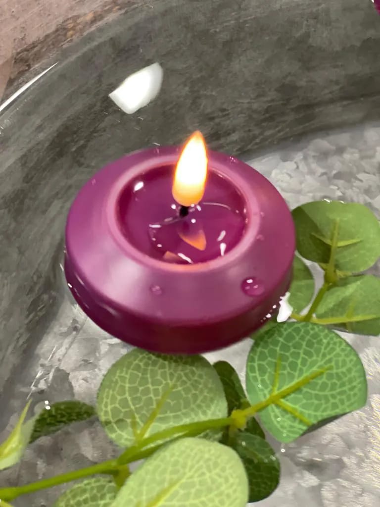 Deluxe Homeart LED-lys Flydelys - 2 stk. i Violet, 2