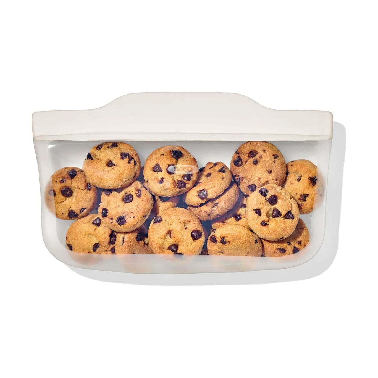 OXO Silikoneposer Good Grips Genanvendelig Pose i Hvid, H11,5 x B19,5 x L2,5 cm, 5